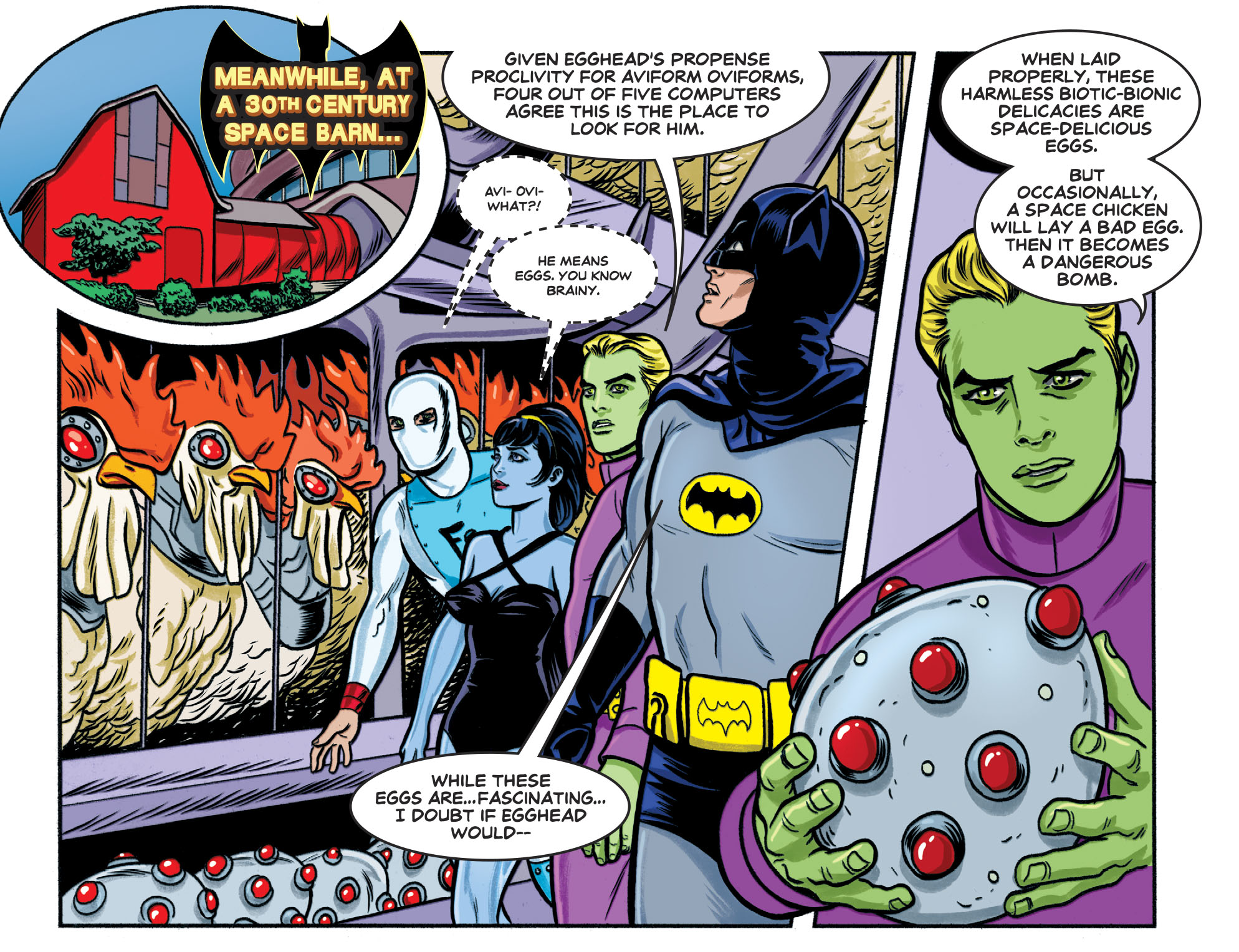 Read online Batman '66 Meets the Legion of Super-Heroes comic -  Issue #1 - 18