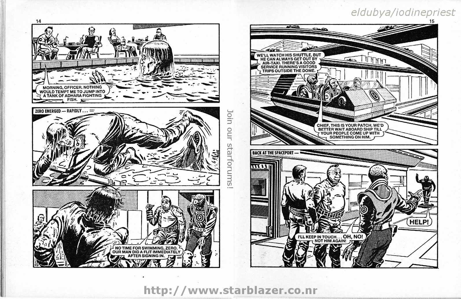 Read online Starblazer comic -  Issue #184 - 9