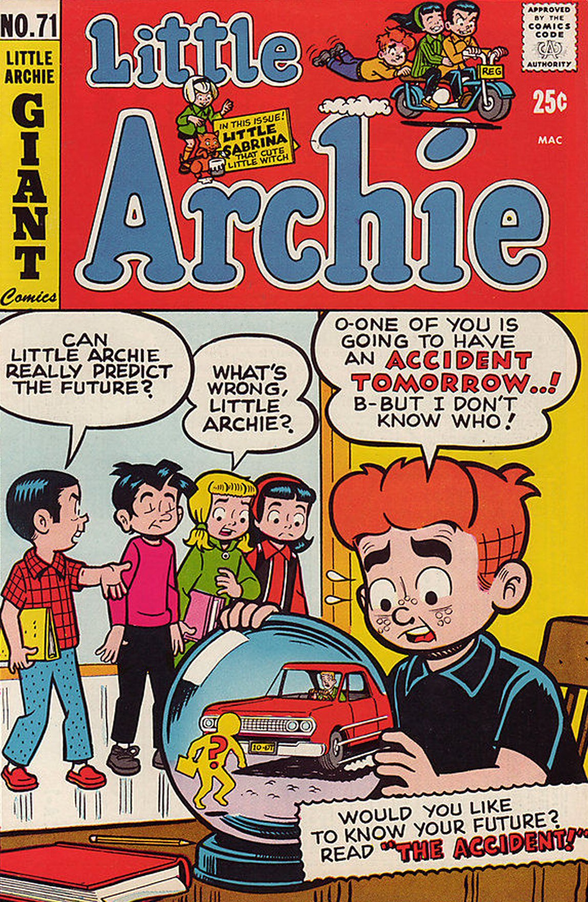 Read online The Adventures of Little Archie comic -  Issue #71 - 1