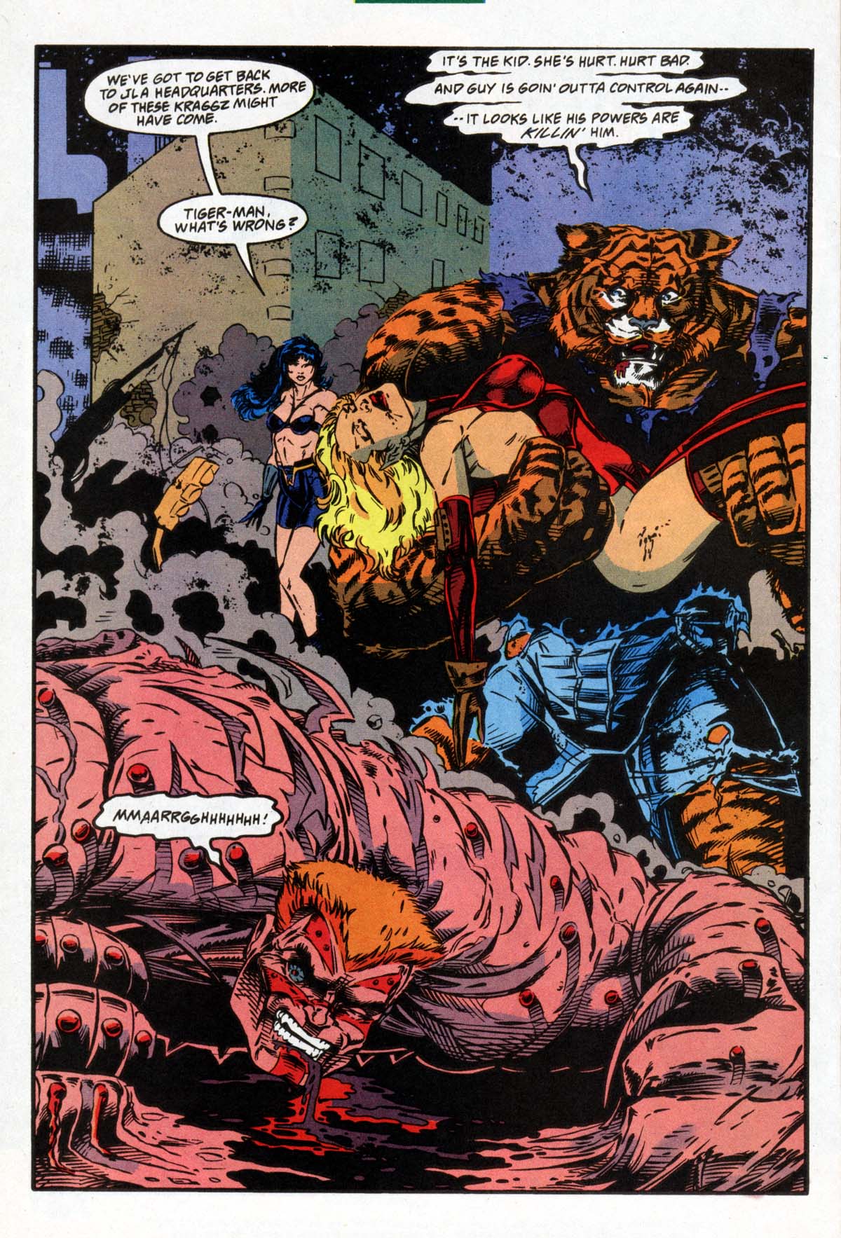 Read online Guy Gardner: Warrior comic -  Issue #32 - 30