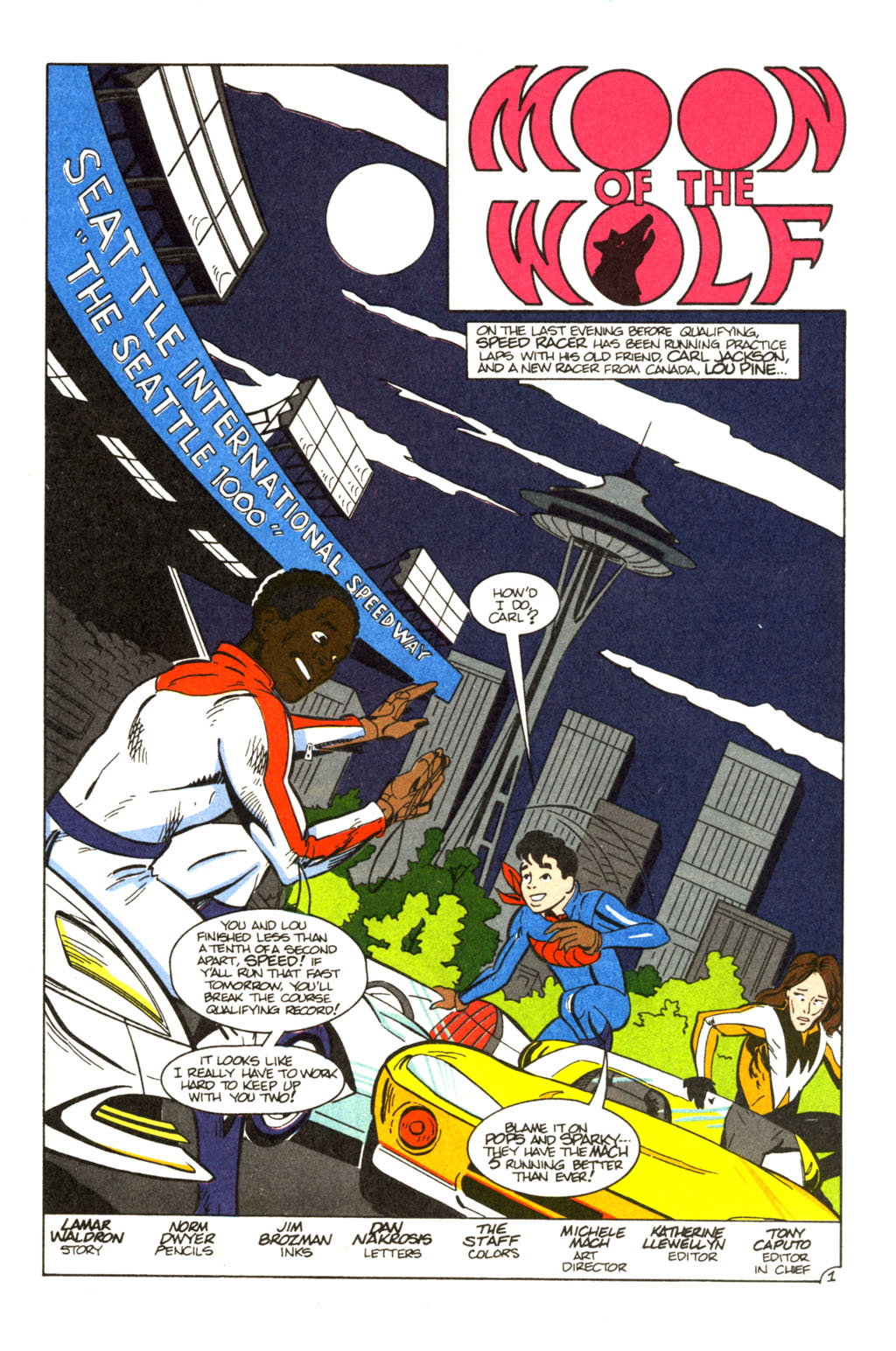 Read online Speed Racer (1987) comic -  Issue #28 - 2