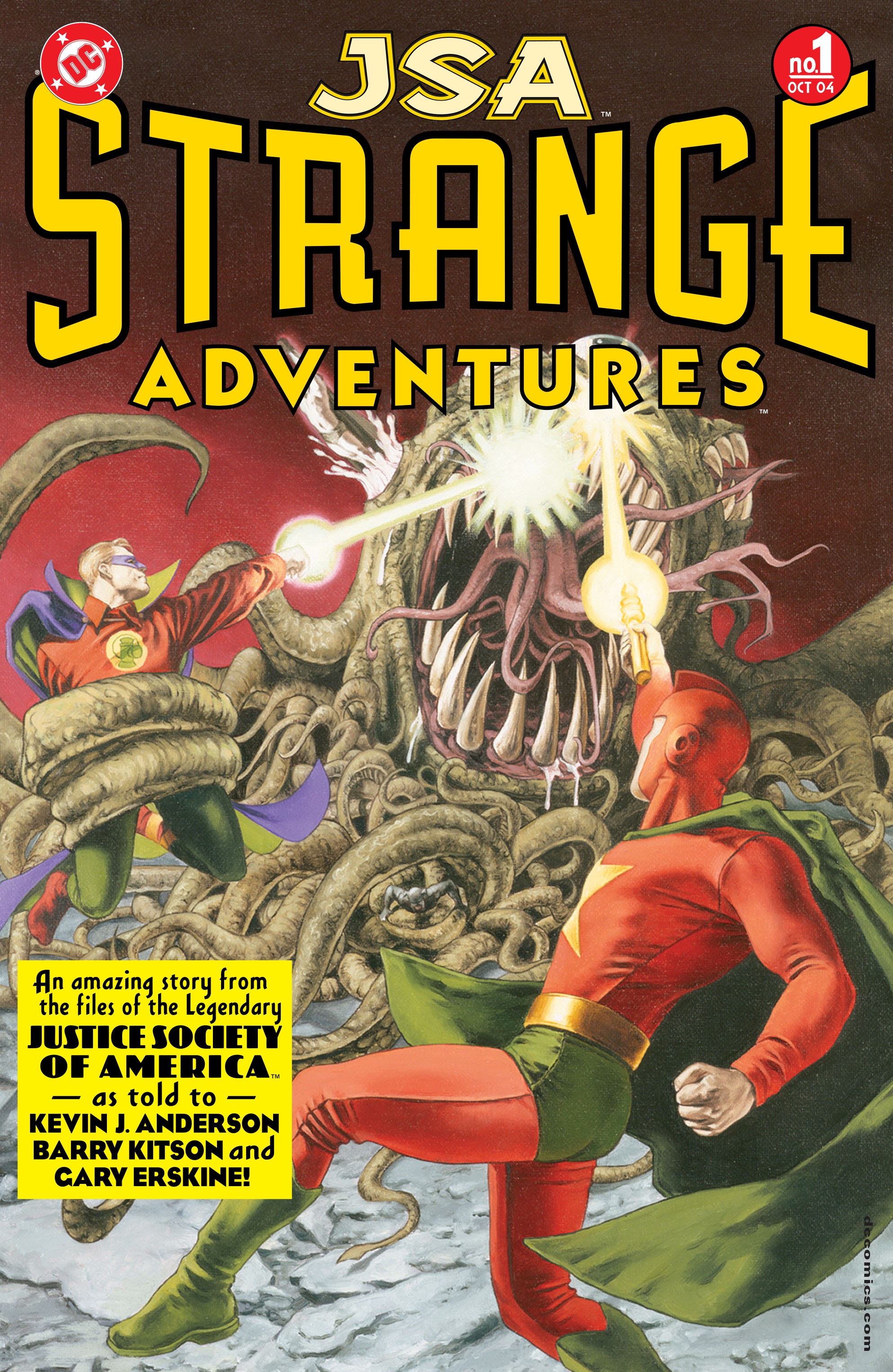 Read online JSA Strange Adventures comic -  Issue #1 - 1