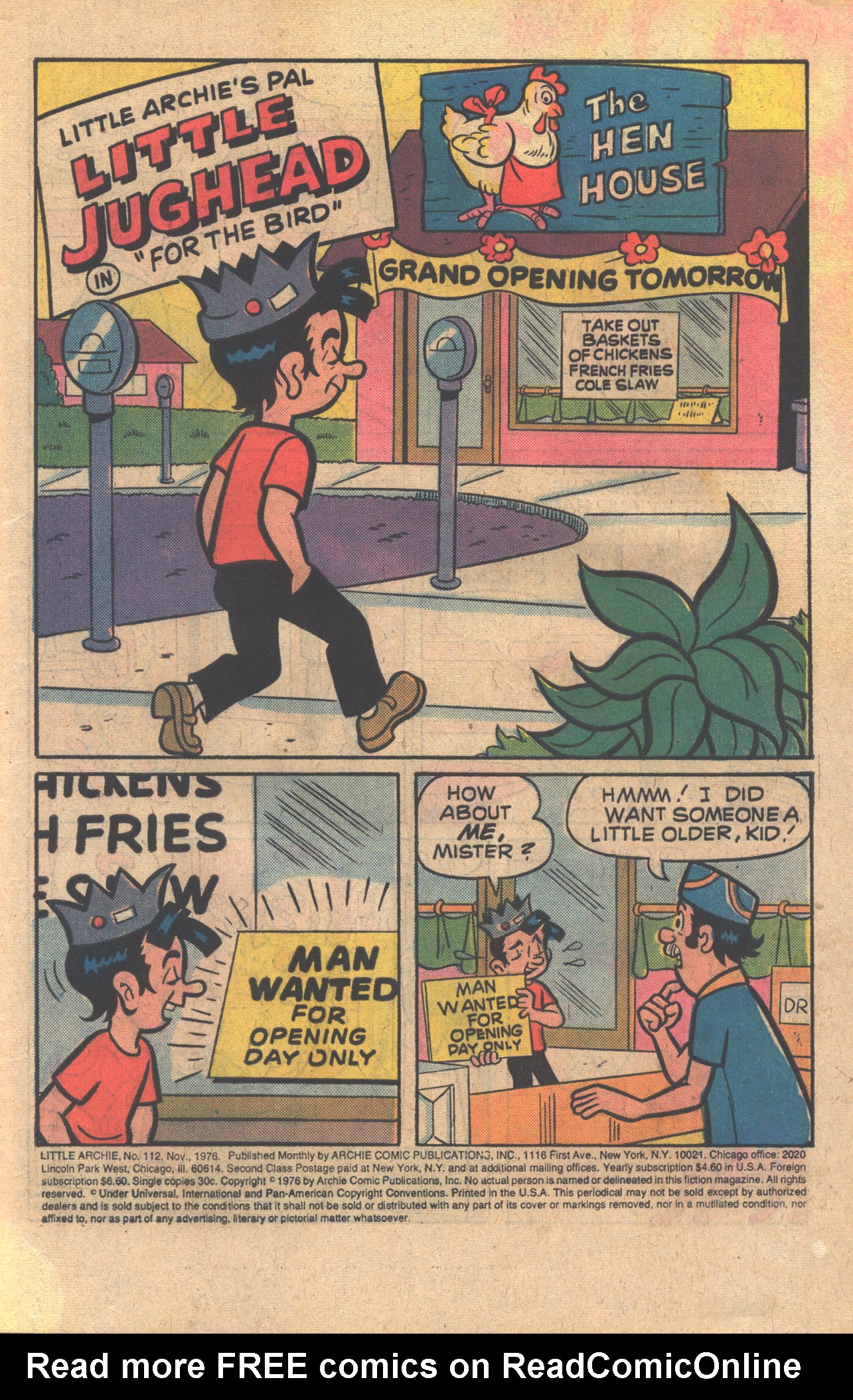 Read online The Adventures of Little Archie comic -  Issue #112 - 3
