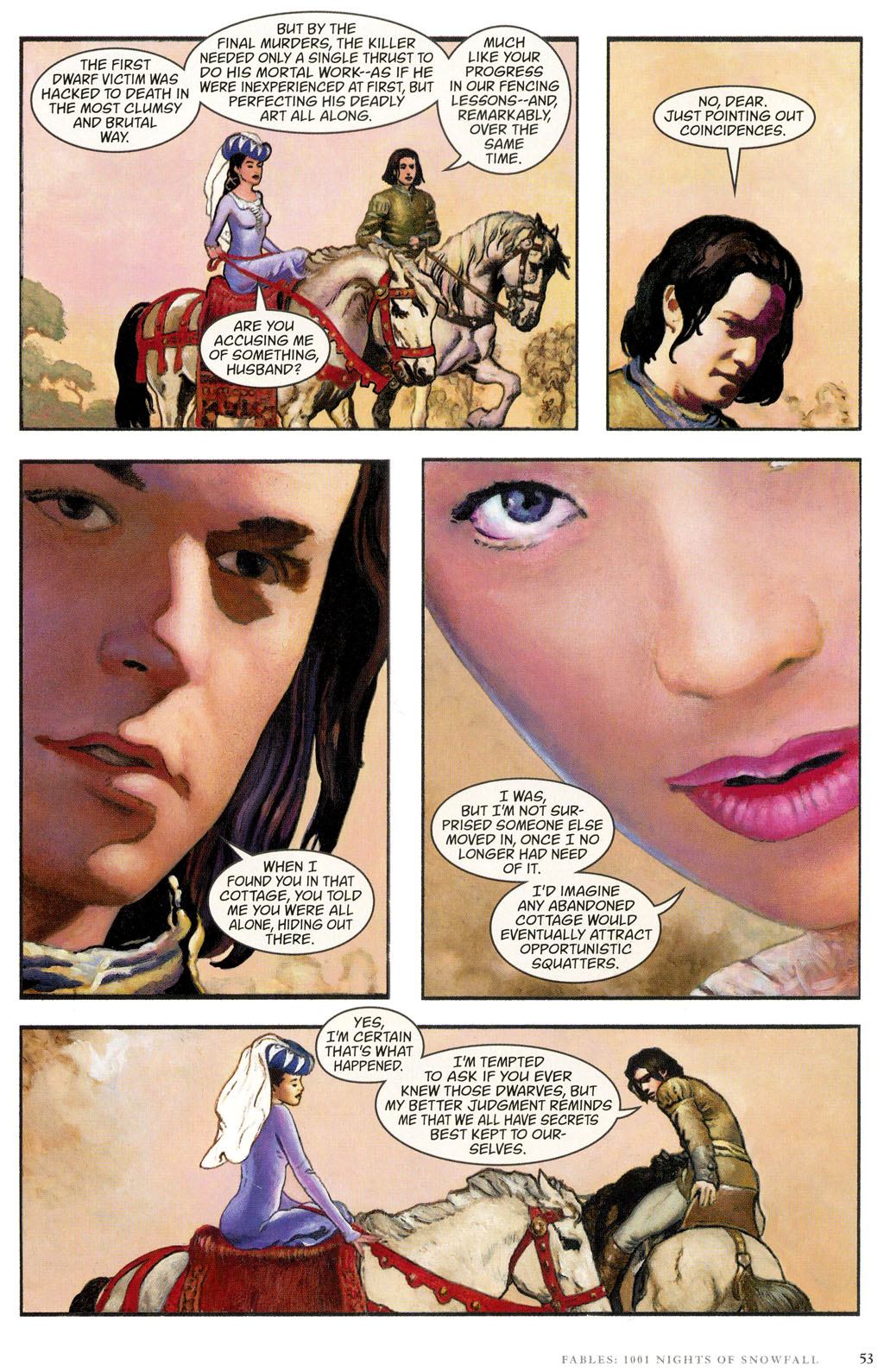 Read online Fables: 1001 Nights of Snowfall comic -  Issue # Full - 53