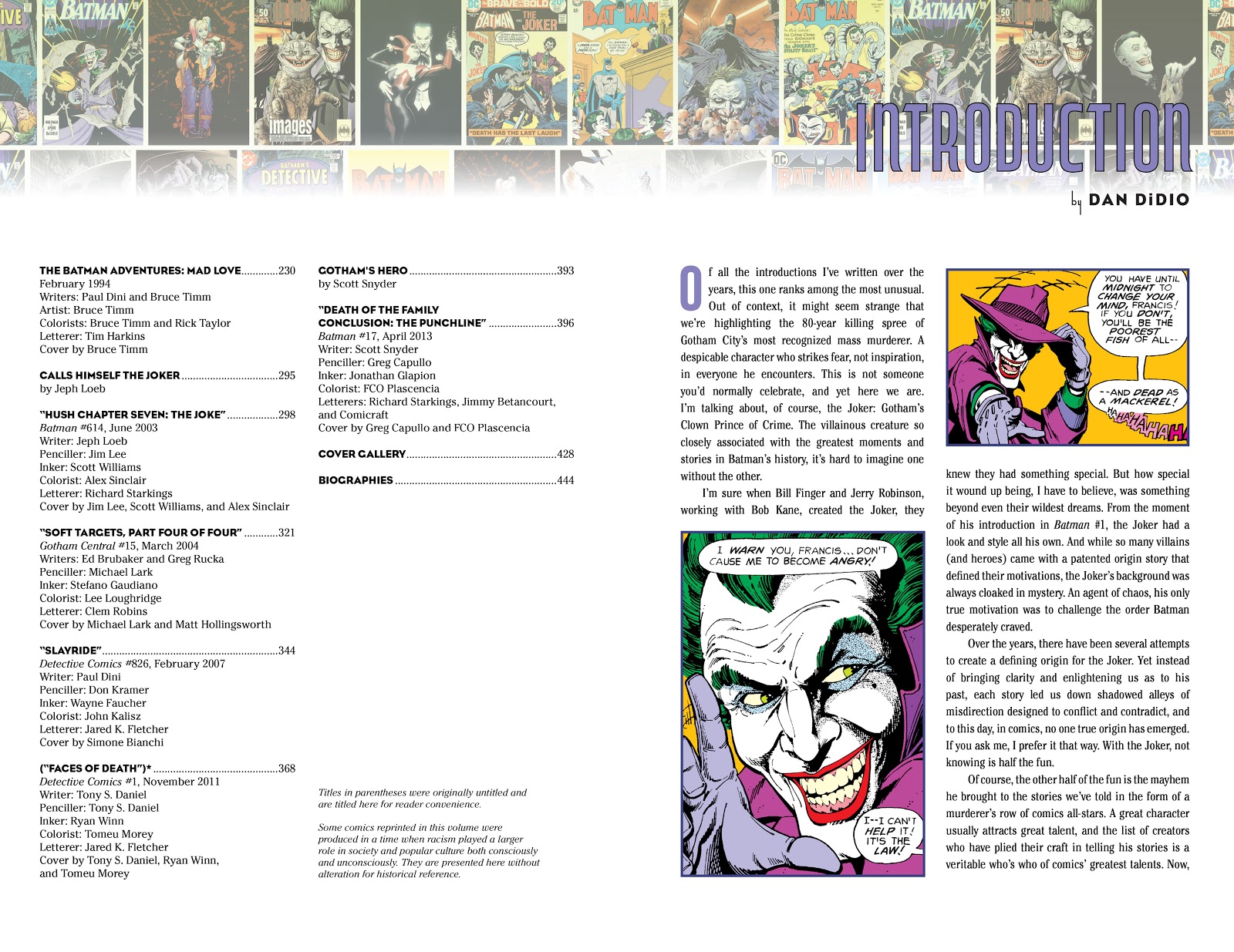 The Joker: 80 Years of the Clown Prince of Crime: The Deluxe Edition issue TPB (Part 1) - Page 6