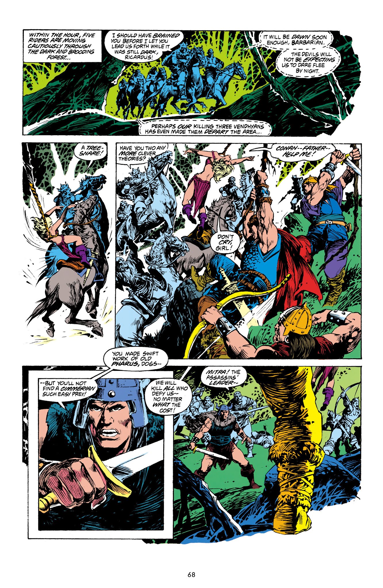 Read online The Chronicles of Conan comic -  Issue # TPB 33 (Part 1) - 70