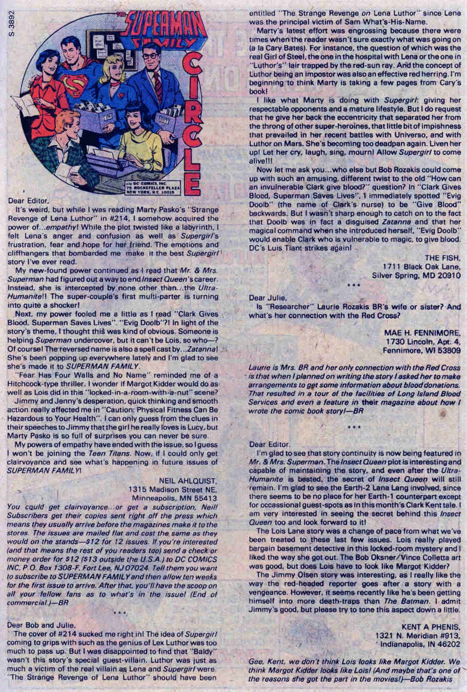 Read online The Superman Family comic -  Issue #219 - 36