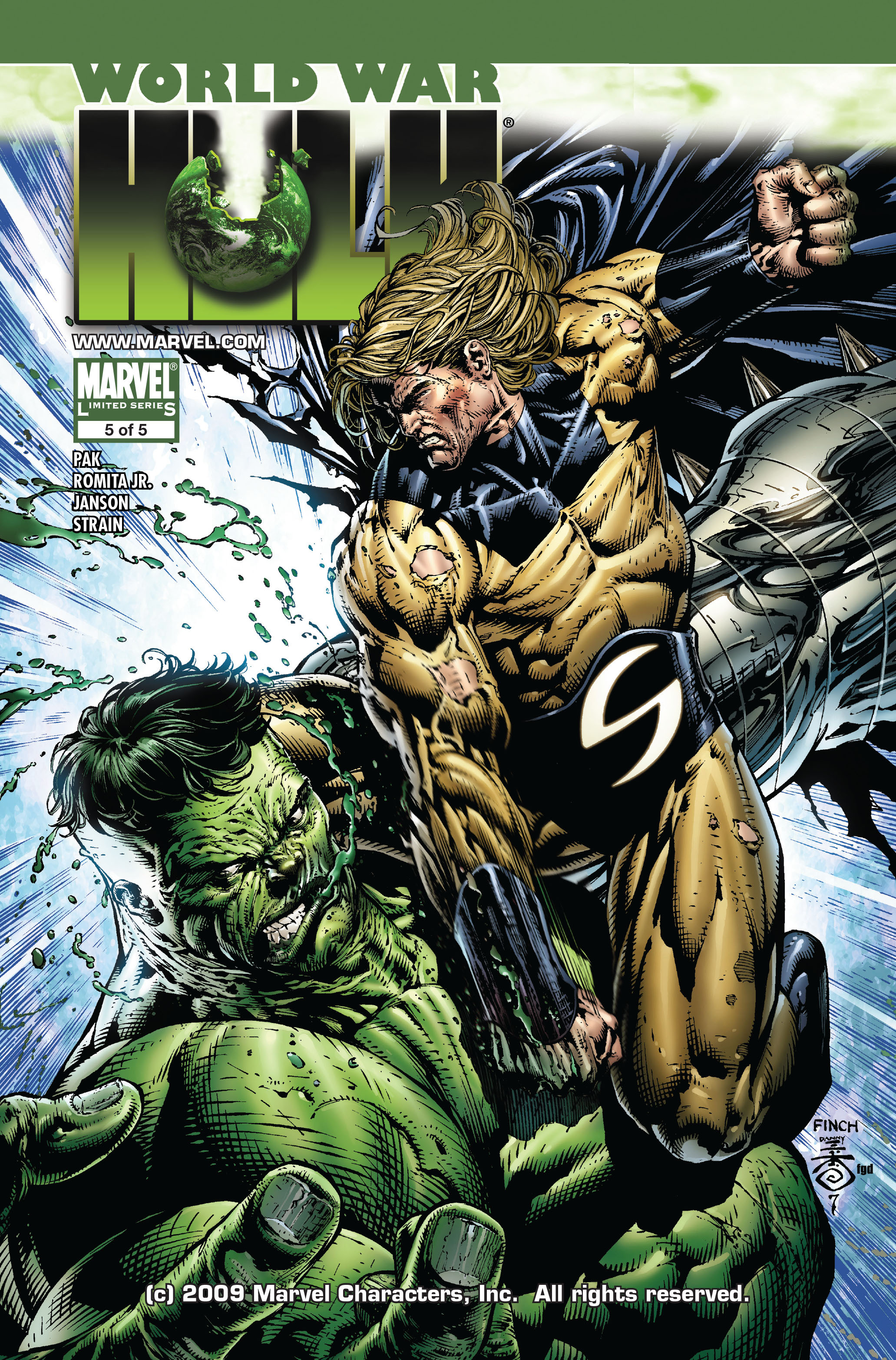 Read online World War Hulk comic -  Issue #5 - 1