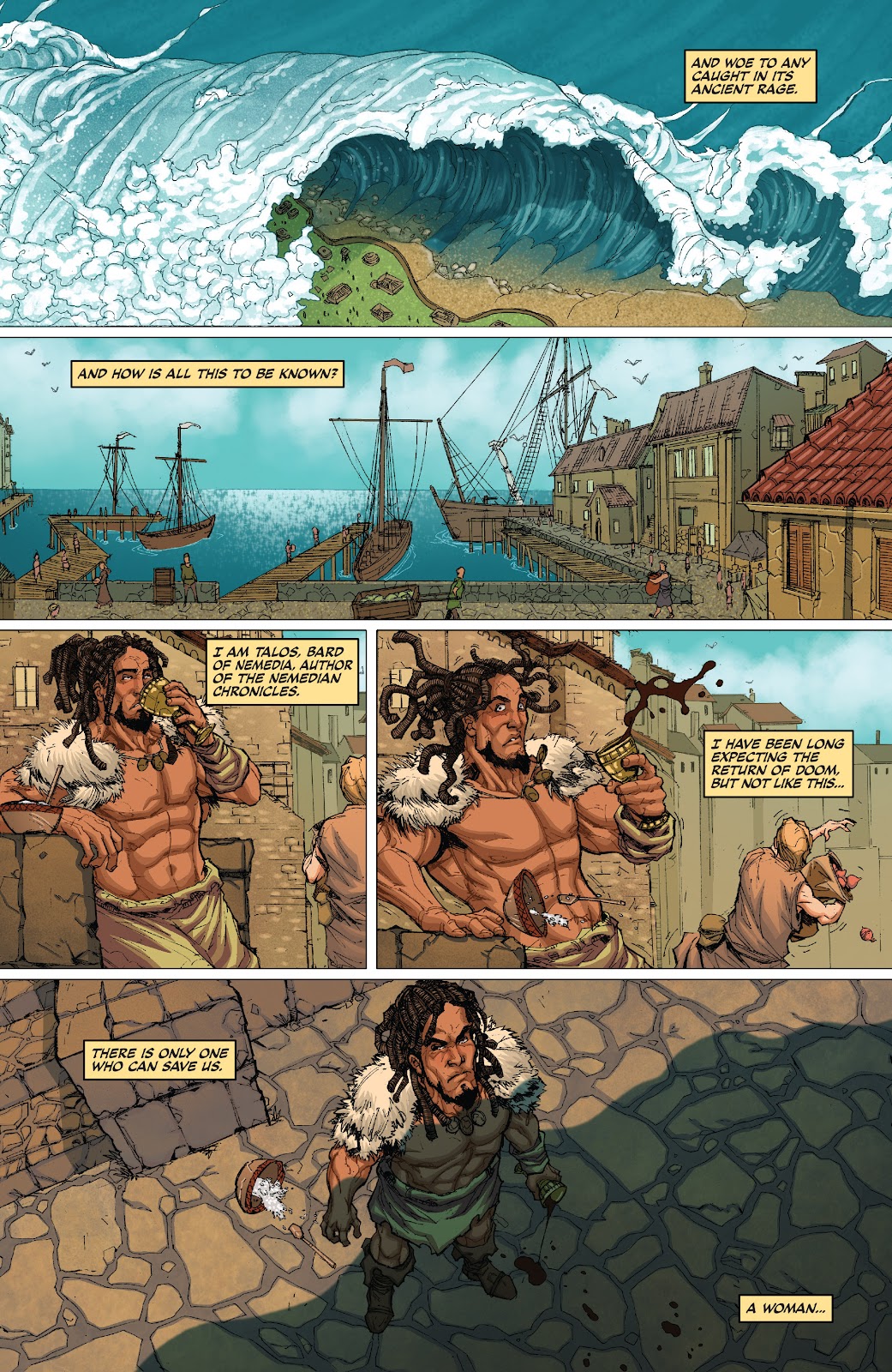 Red Sonja: Atlantis Rises issue 1 - Page 7