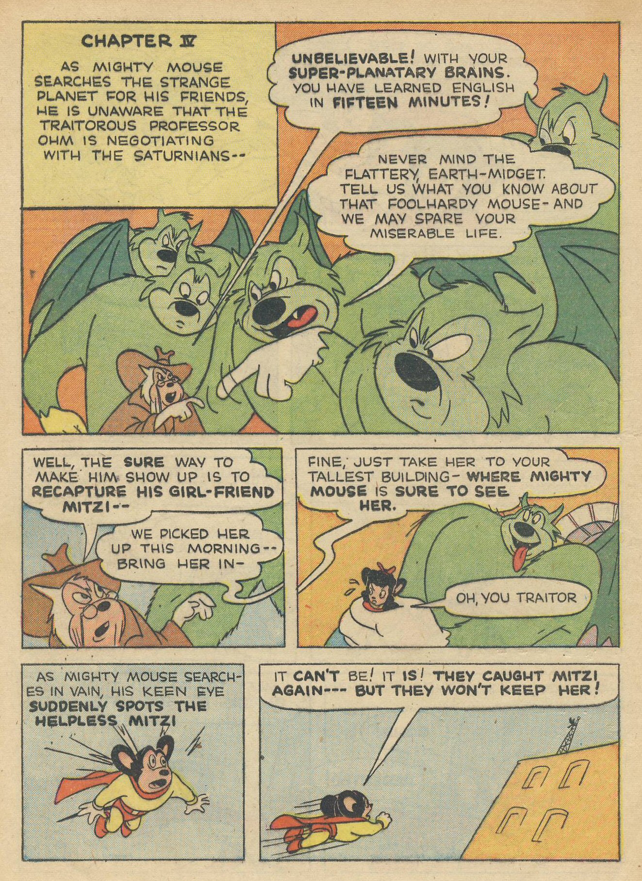 Read online Paul Terry's Mighty Mouse Comics comic -  Issue #66 - 20