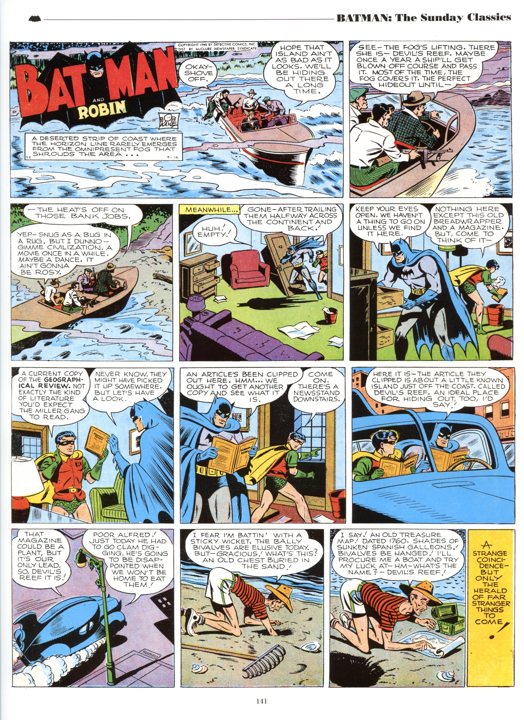 Read online Batman: The Sunday Classics comic -  Issue # TPB - 147