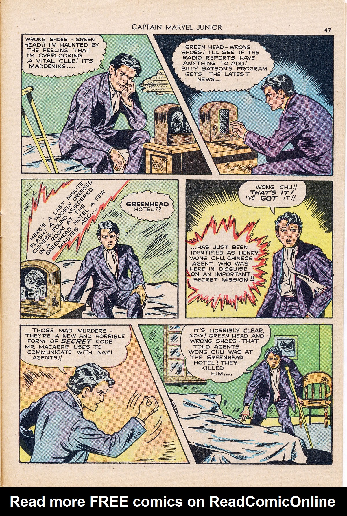 Read online Captain Marvel, Jr. comic -  Issue #6 - 45