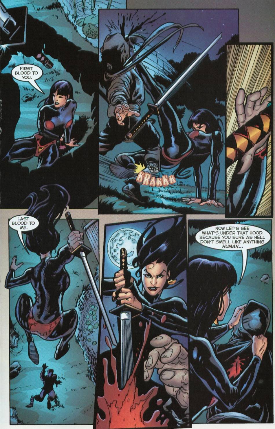 Read online Vampirella (2001) comic -  Issue #12 - 16