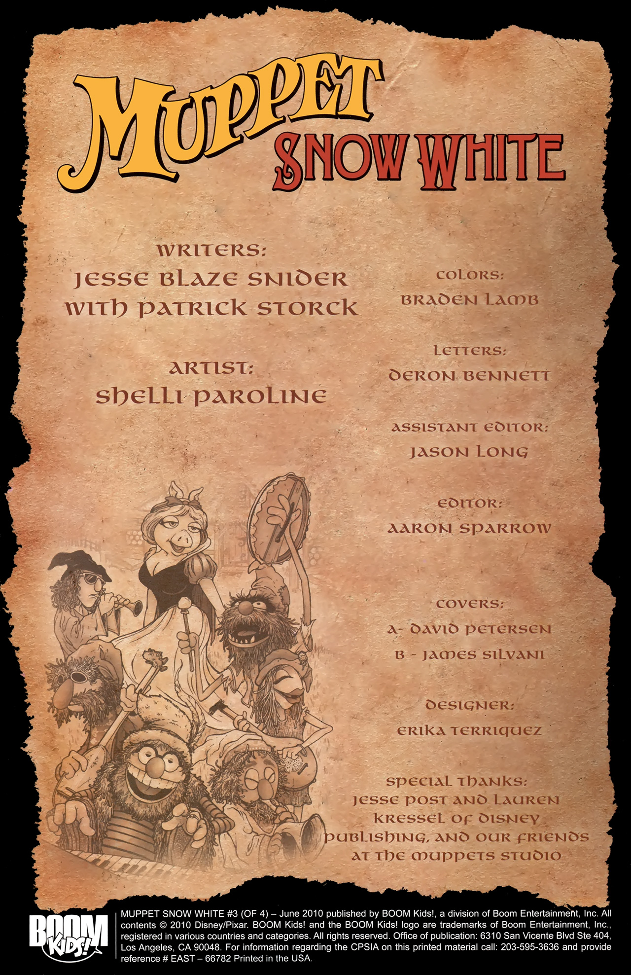 Read online Muppet Snow White comic -  Issue #3 - 3
