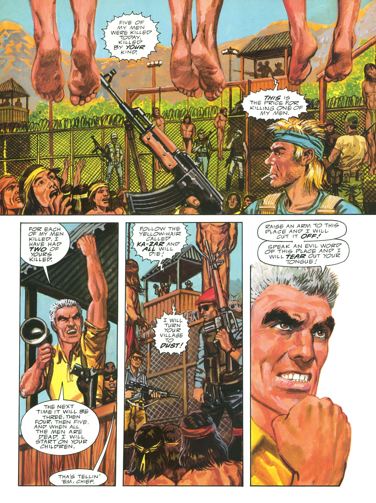 Read online Marvel Graphic Novel comic -  Issue #62 - Ka-Zar - Guns of the Savage Land - 45