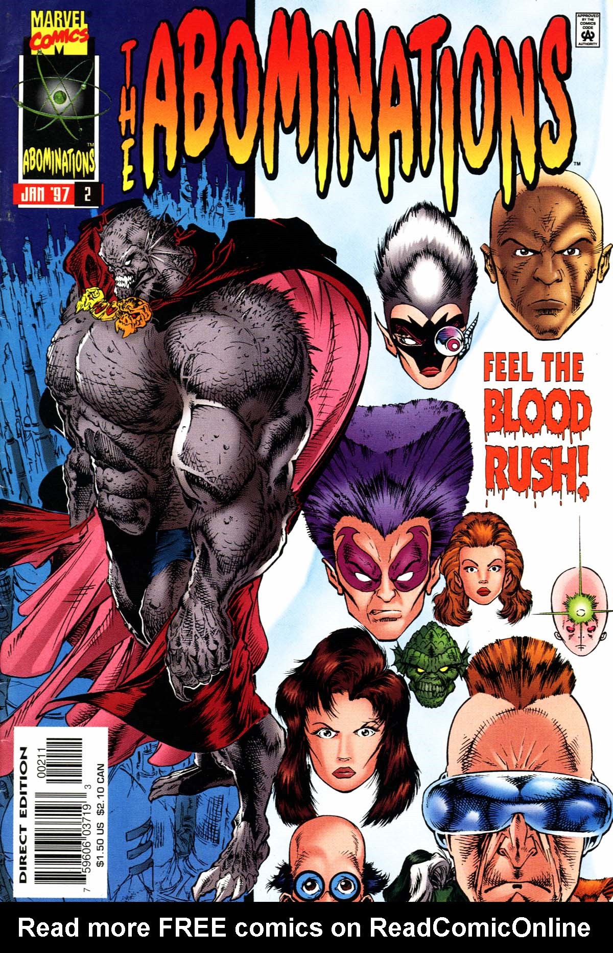 Read online Abominations comic -  Issue #2 - 1