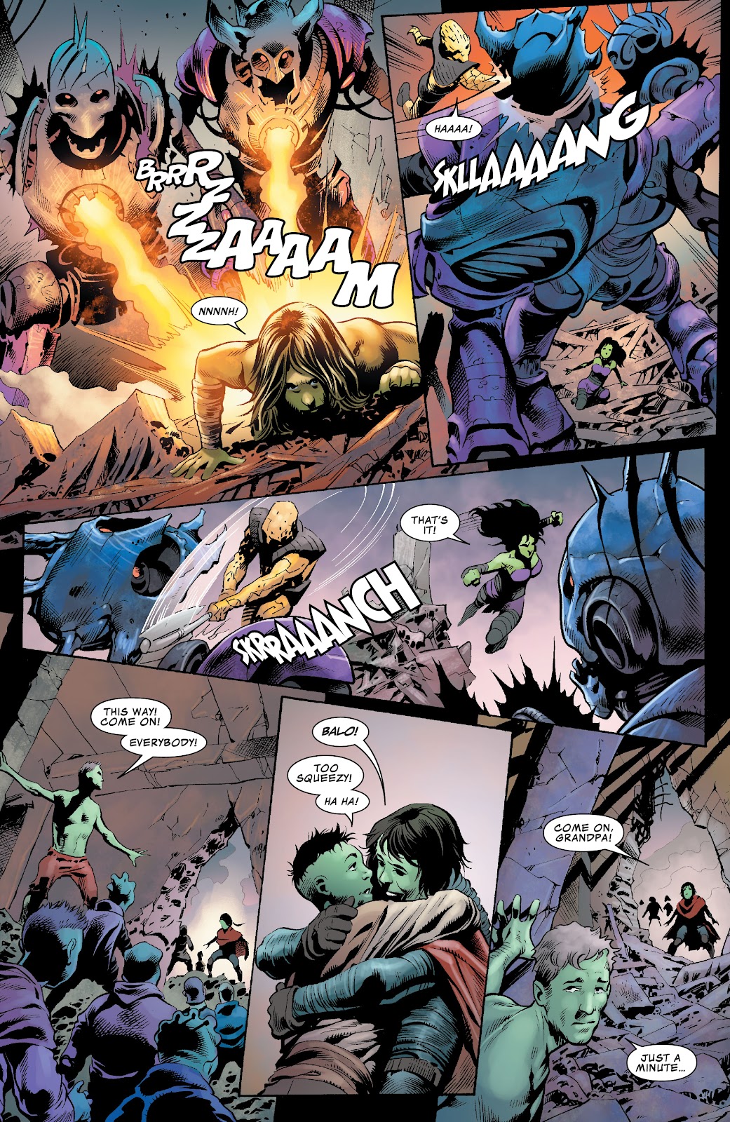 Planet Hulk Worldbreaker issue 3 - Page 15