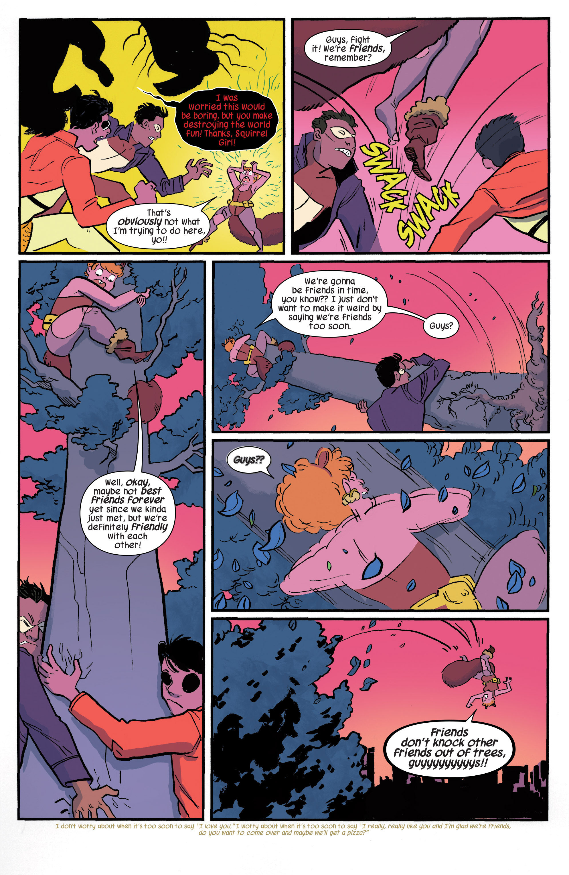 Read online The Unbeatable Squirrel Girl comic -  Issue #8 - 8