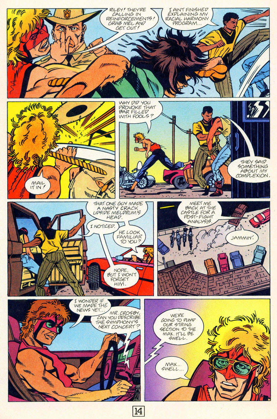 Read online Badger Goes Berserk! comic -  Issue #2 - 16