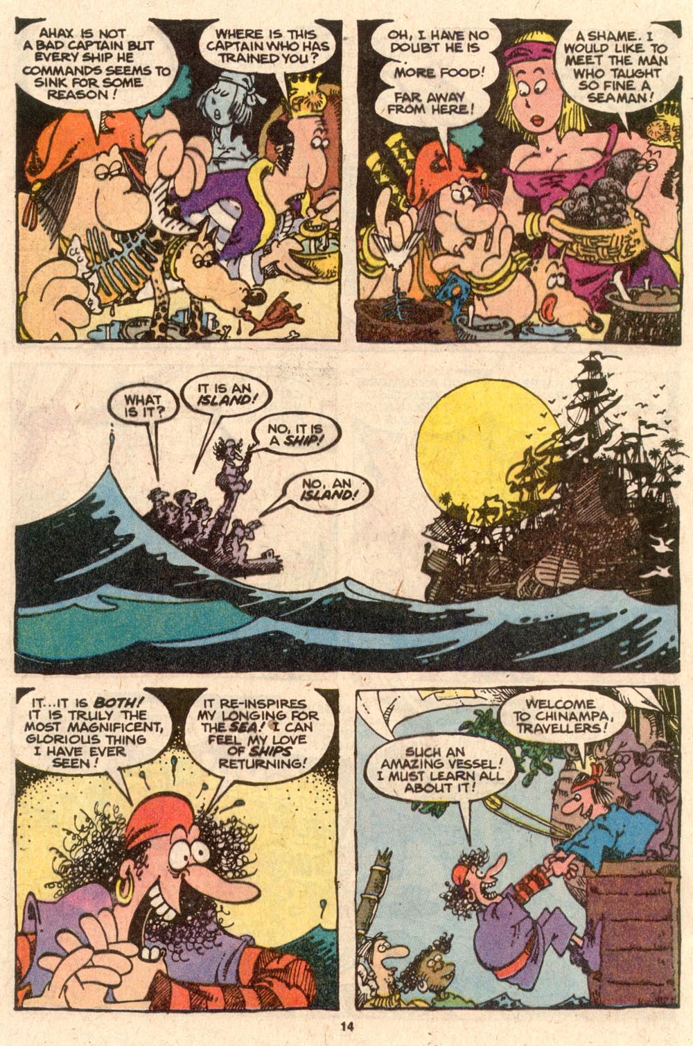 Read online Sergio Aragonés Groo the Wanderer comic -  Issue #57 - 14