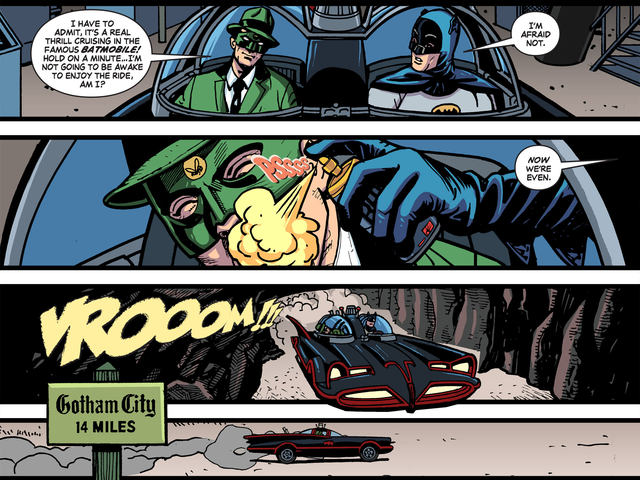 Read online Batman '66 Meets the Green Hornet [II] comic -  Issue #5 - 79