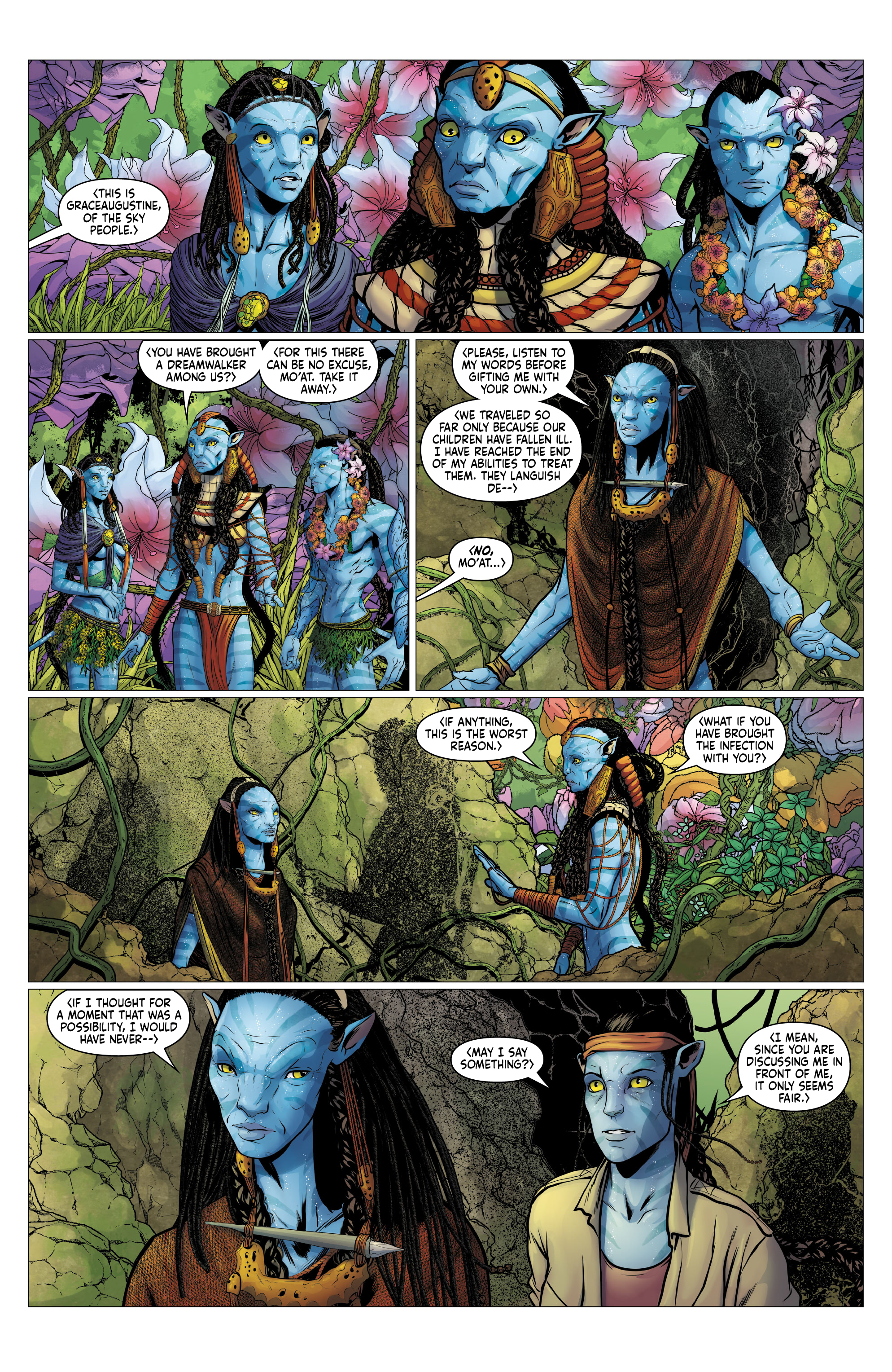 Read online Avatar: Adapt or Die comic -  Issue #4 - 8