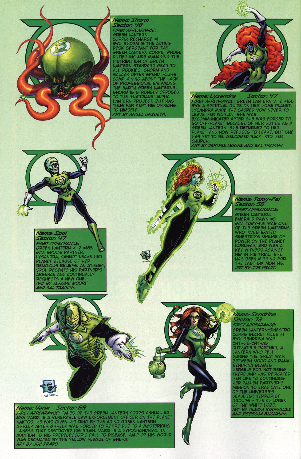 Read online Green Lantern/Sinestro Corps Secret Files comic -  Issue # Full - 15