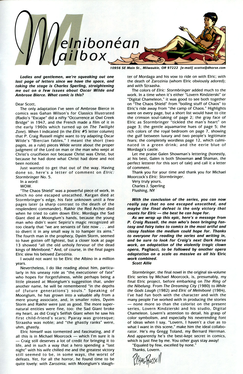 Read online Elric: Stormbringer comic -  Issue #7 - 31