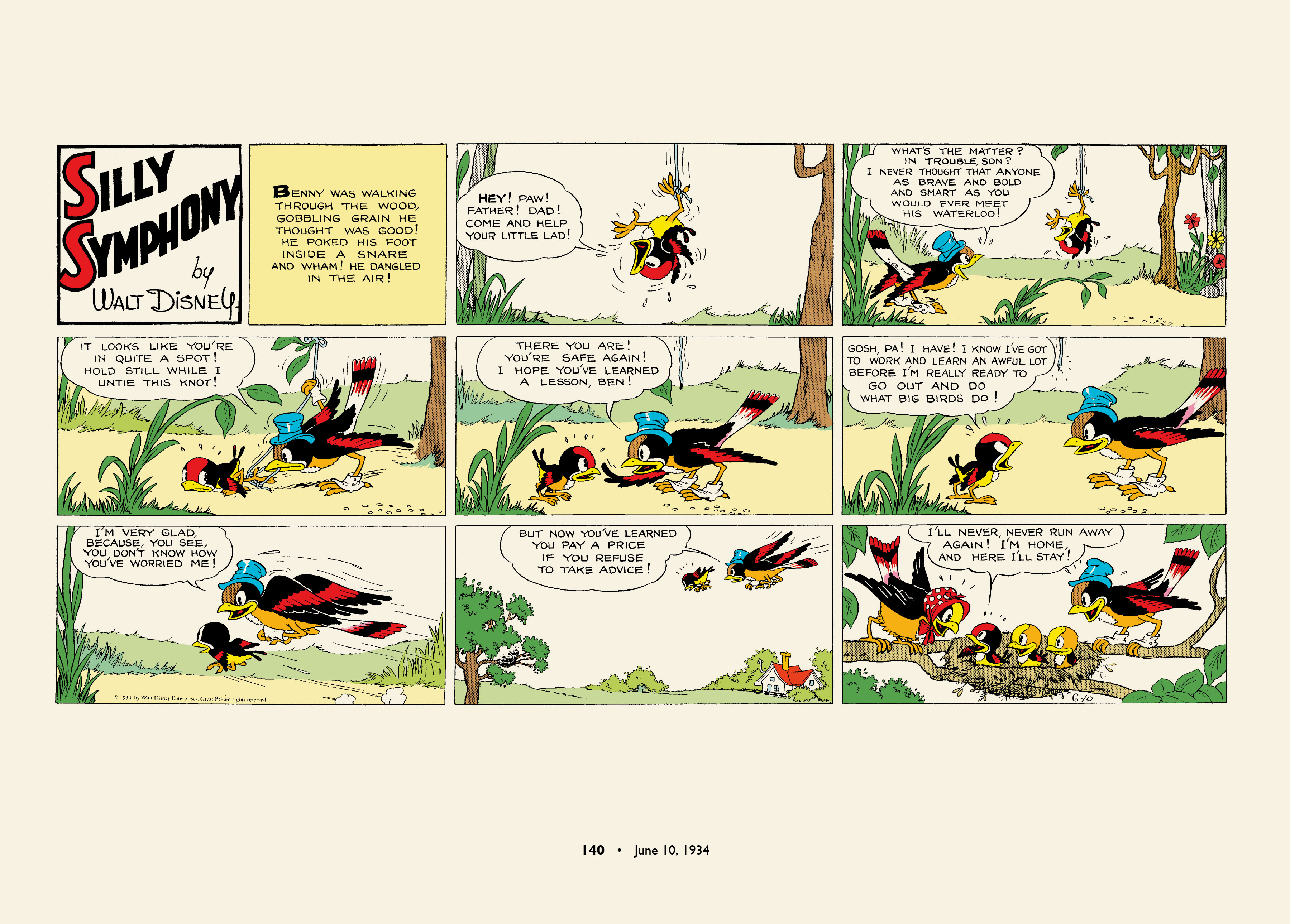 Read online Walt Disney's Silly Symphonies 1932-1935: Starring Bucky Bug and Donald Duck comic -  Issue # TPB (Part 2) - 40