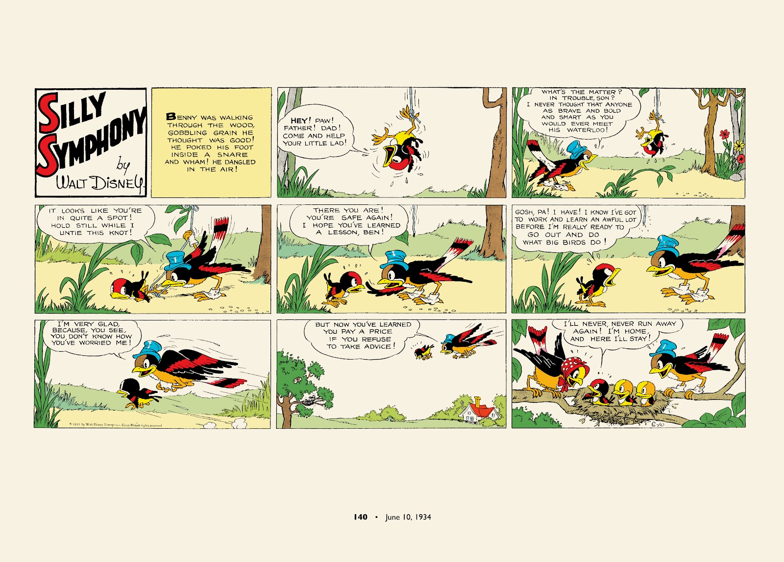 Walt Disney's Silly Symphonies 1932-1935: Starring Bucky Bug and Donald Duck issue TPB (Part 2) - Page 40