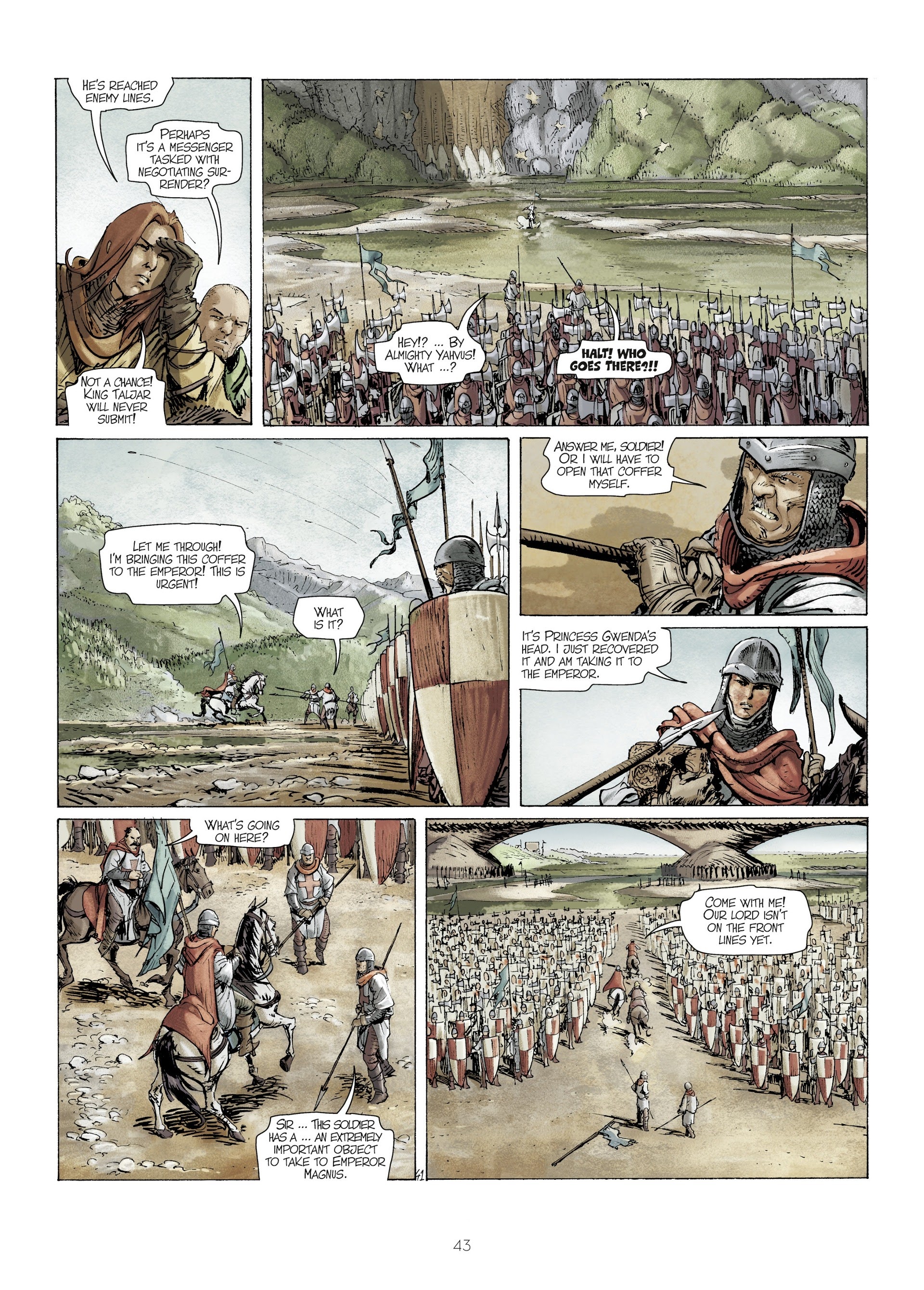 Read online Kriss of Valnor: Red as the Raheborg comic -  Issue # Full - 45