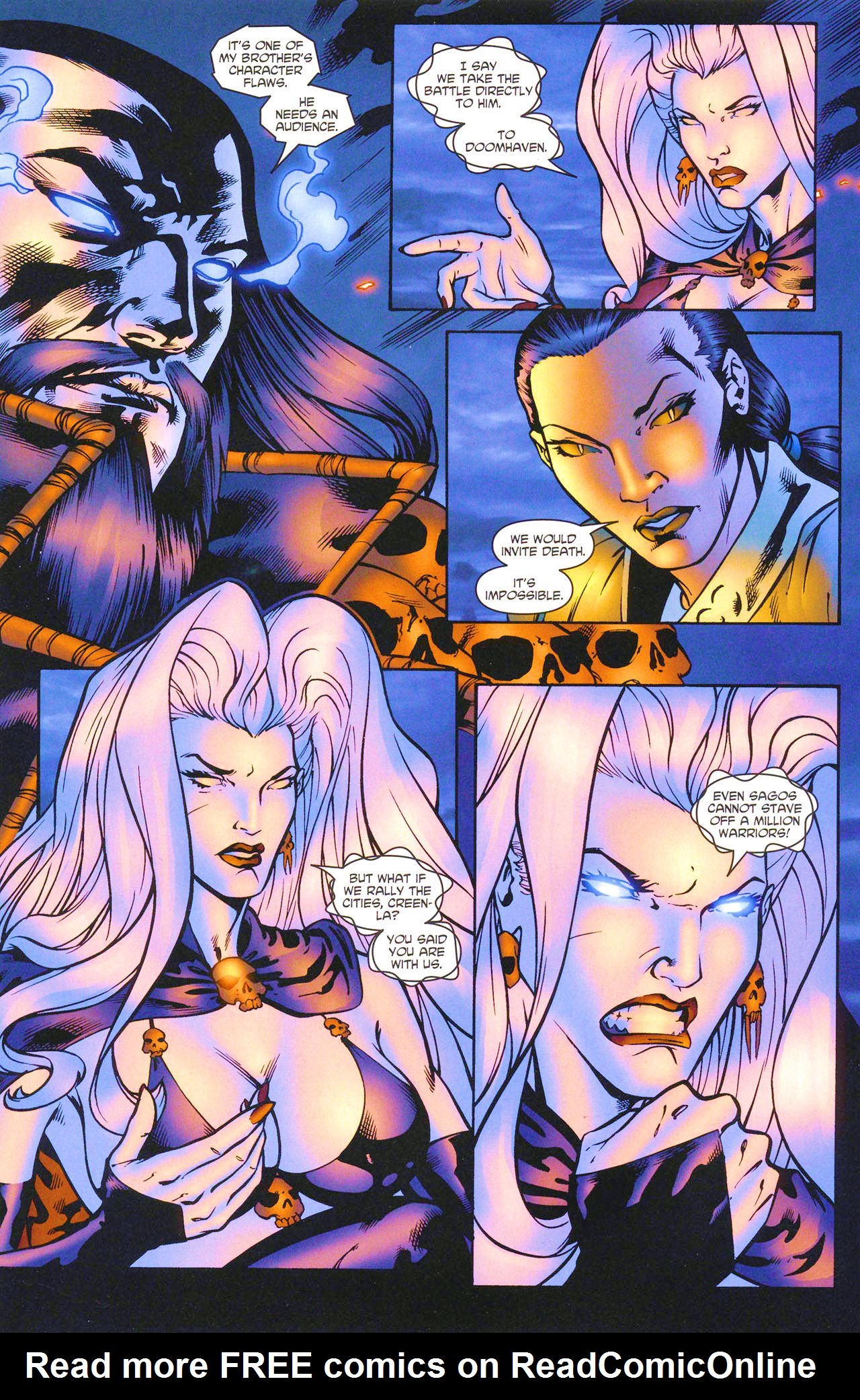 Read online Brian Pulido's Lady Death: Blacklands comic -  Issue #3 - 11