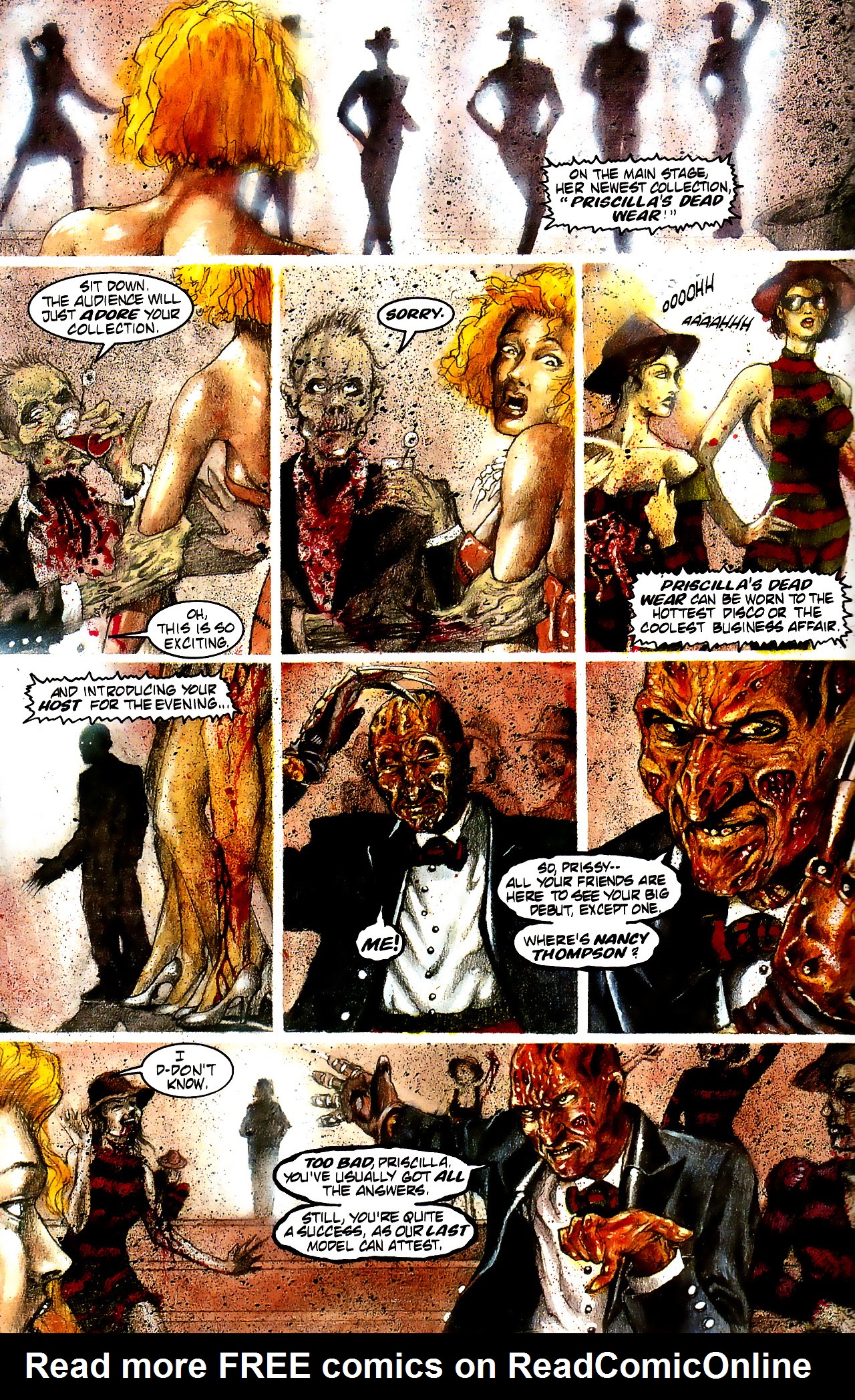 Read online Nightmares On Elm Street comic -  Issue #1 - 13