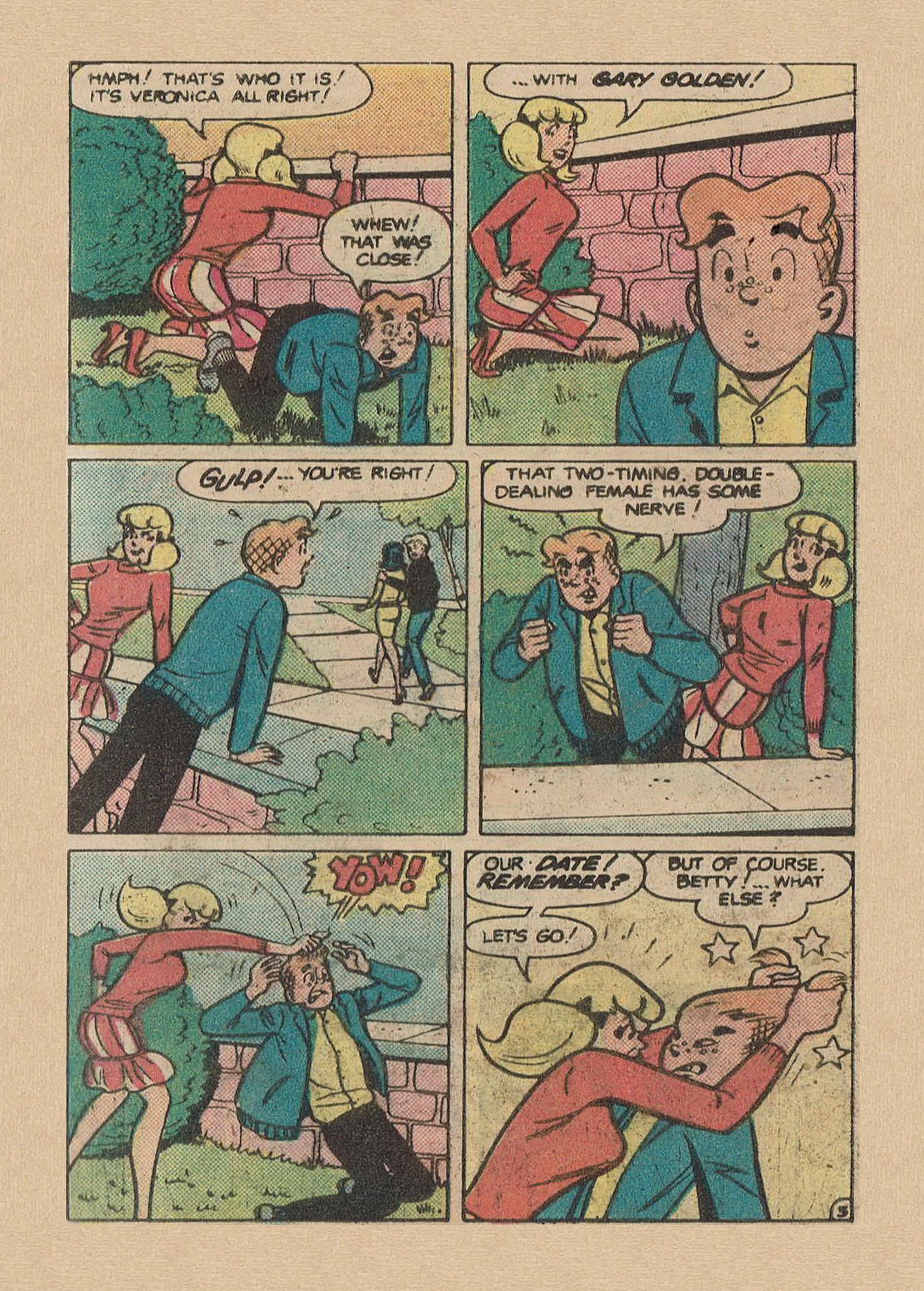 Read online Archie Digest Magazine comic -  Issue #39 - 5