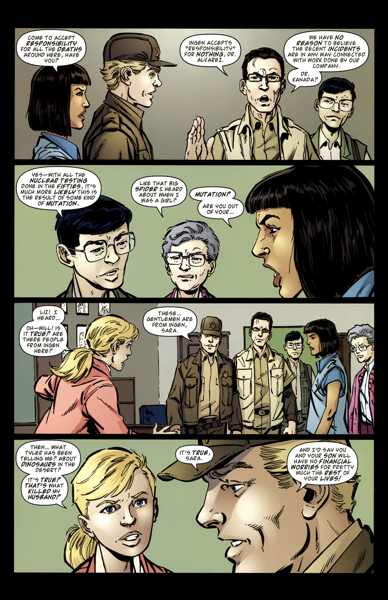 Read online Jurassic Park: The Devils in the Desert comic -  Issue #3 - 7