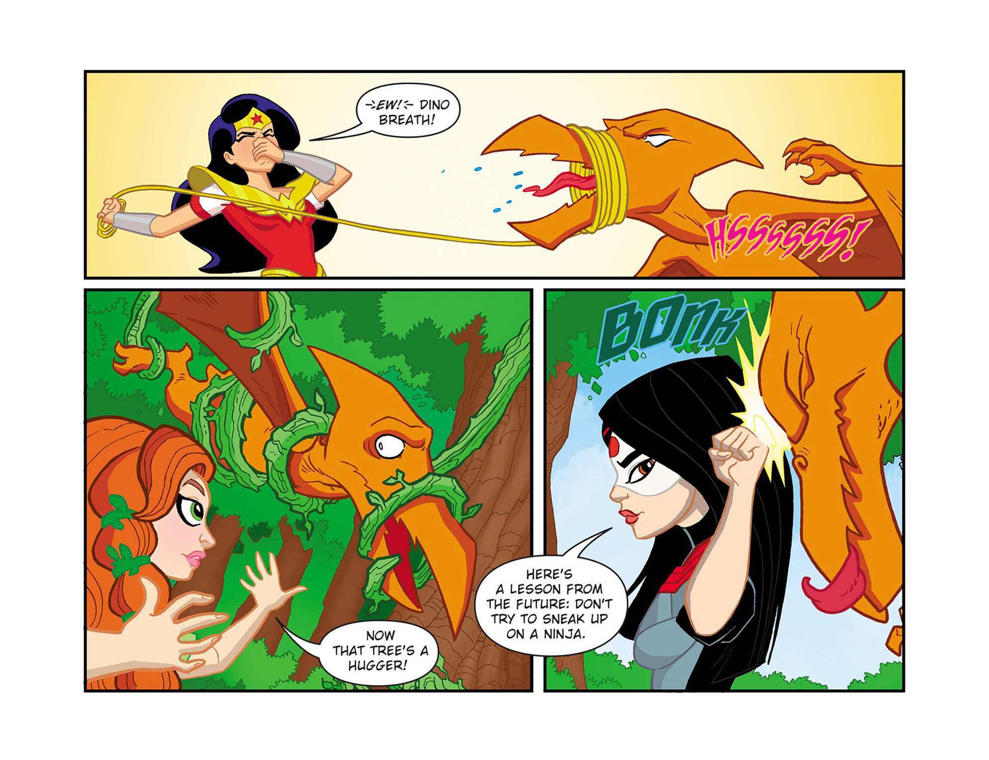 Read online DC Super Hero Girls: Past Times at Super Hero High comic -  Issue #4 - 10