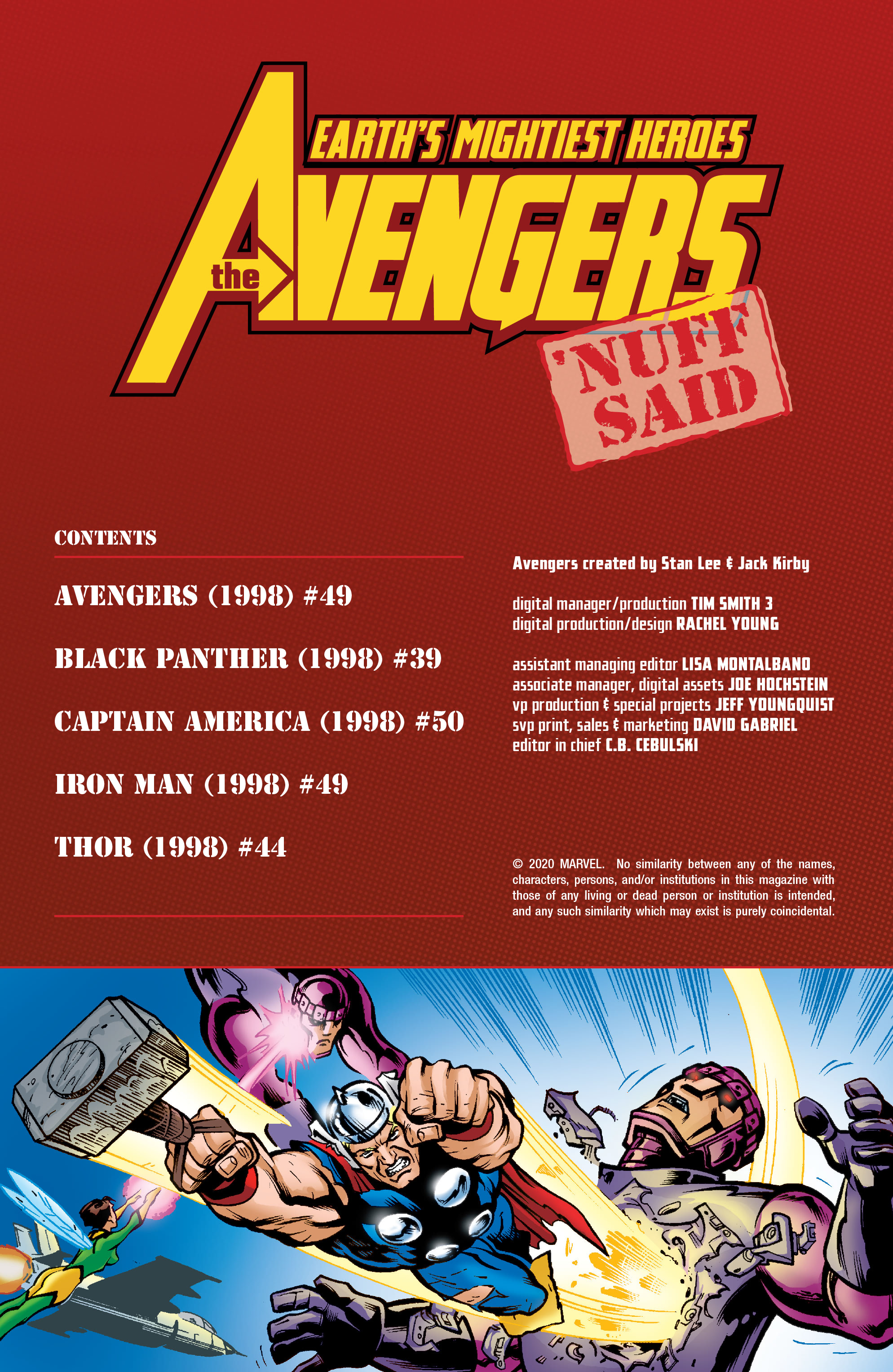 Read online Avengers: Nuff Said comic -  Issue # TPB - 2