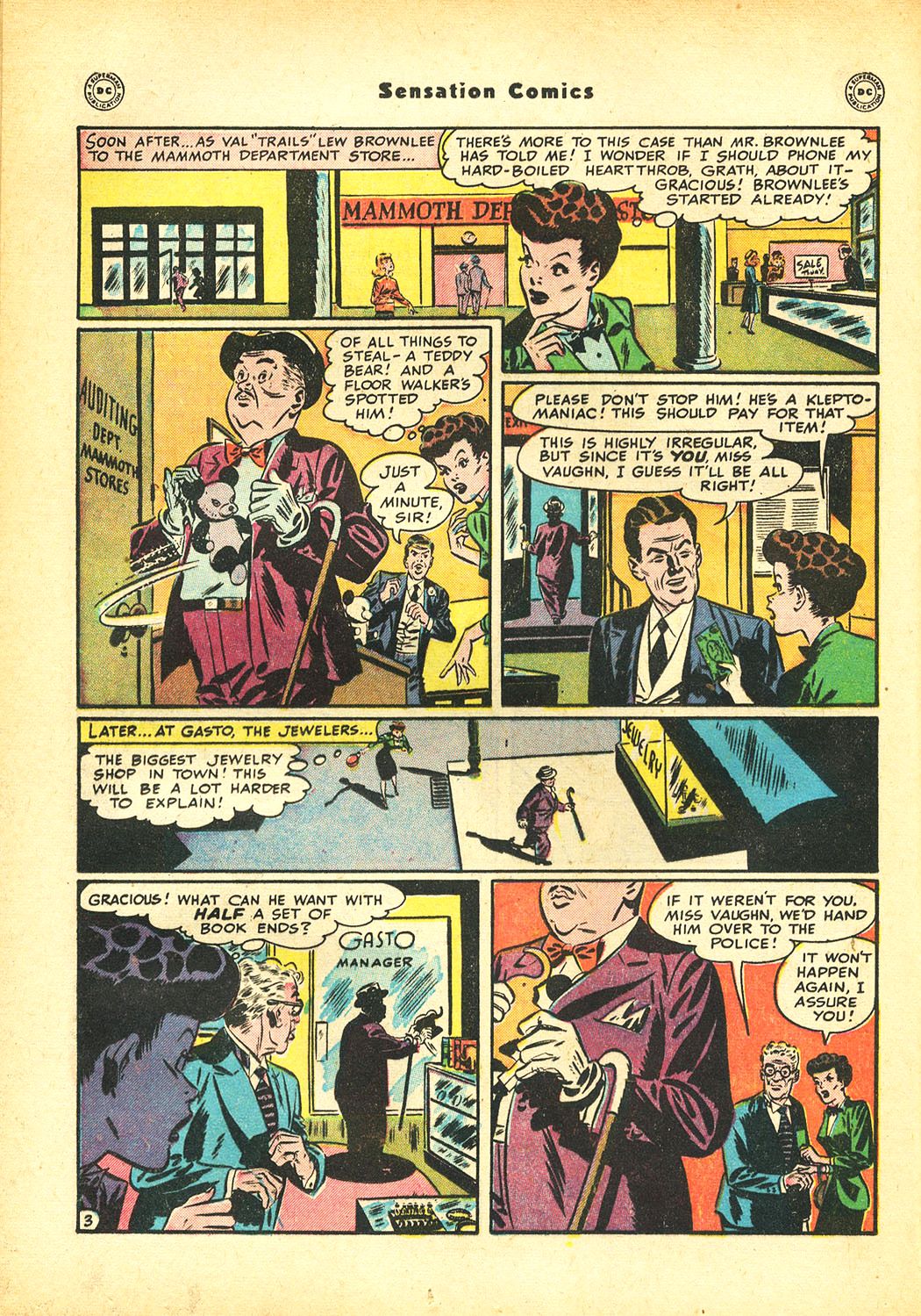 Read online Sensation (Mystery) Comics comic -  Issue #86 - 18