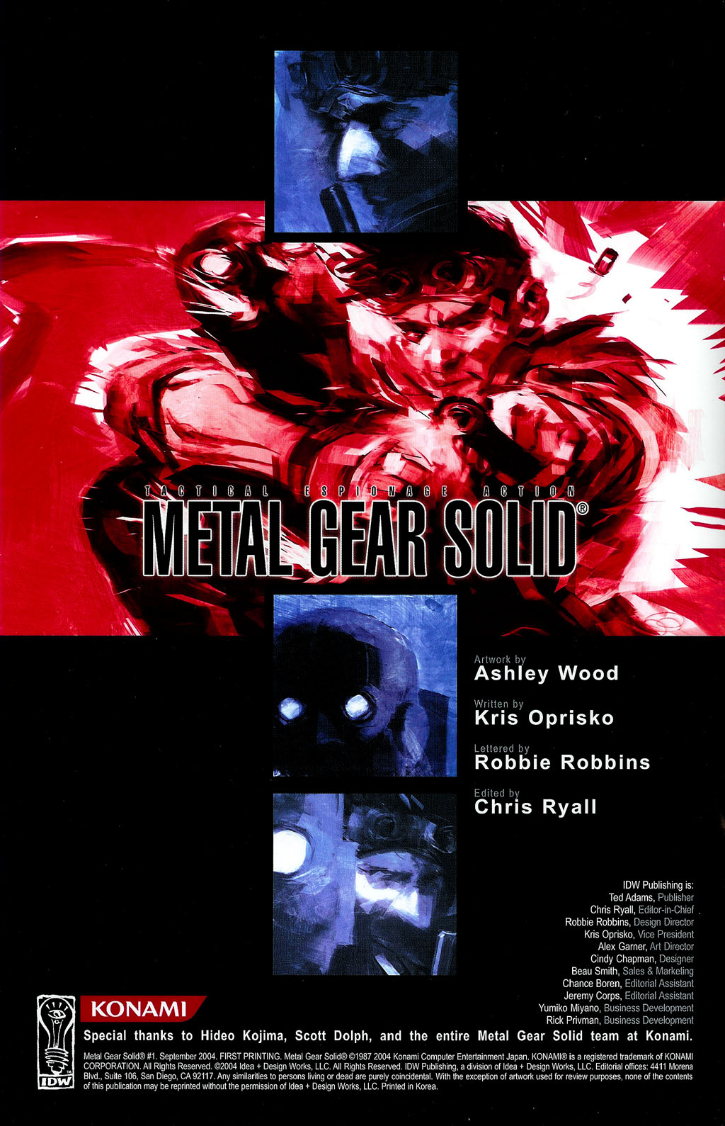 Read online Metal Gear Solid comic -  Issue #1 - 2