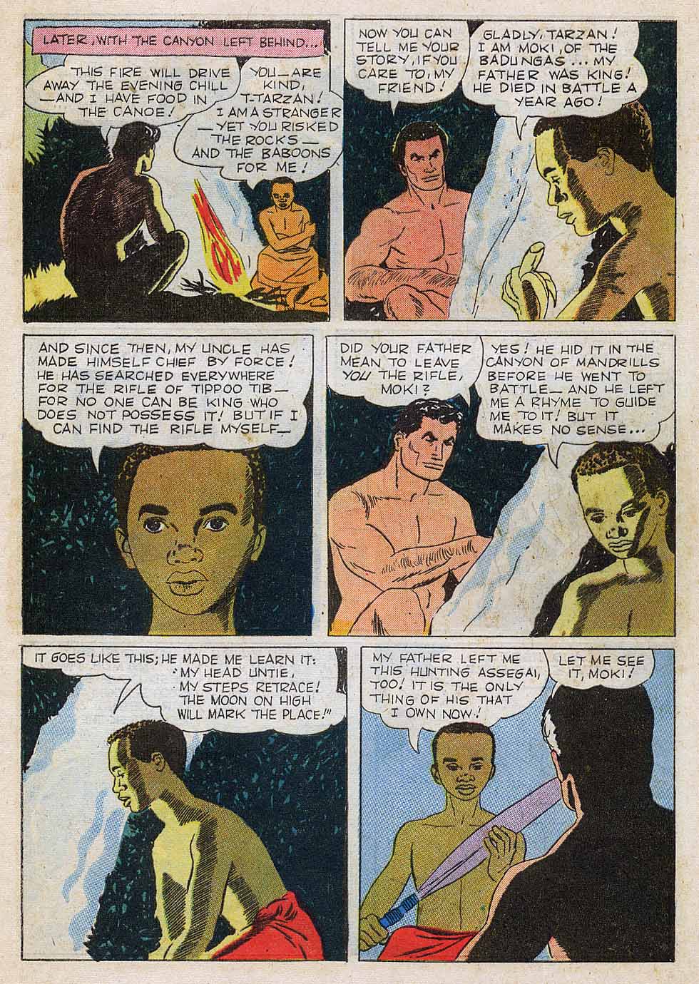 Read online Tarzan (1948) comic -  Issue #100 - 5