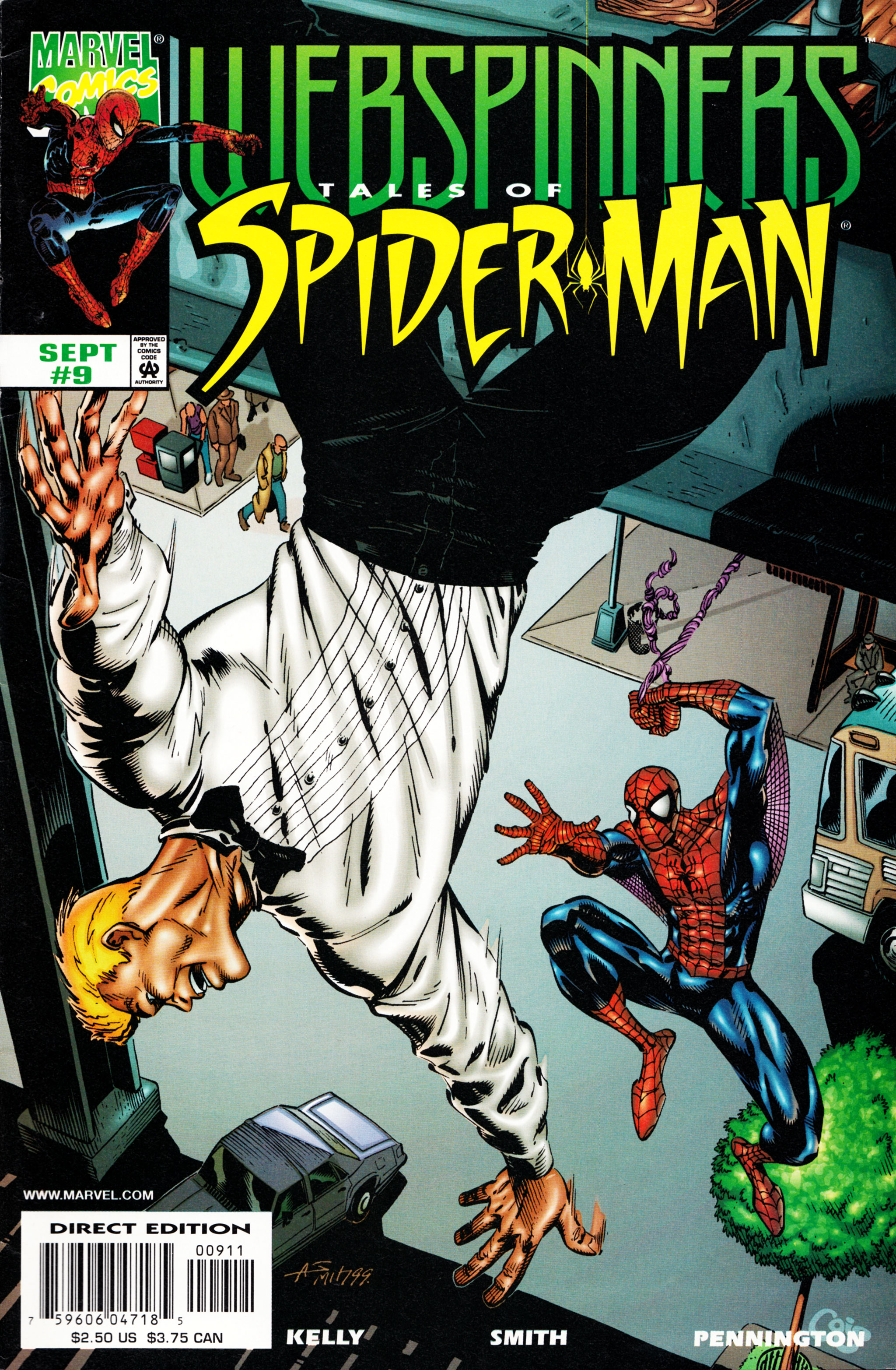 Read online Webspinners: Tales of Spider-Man comic -  Issue #9 - 1
