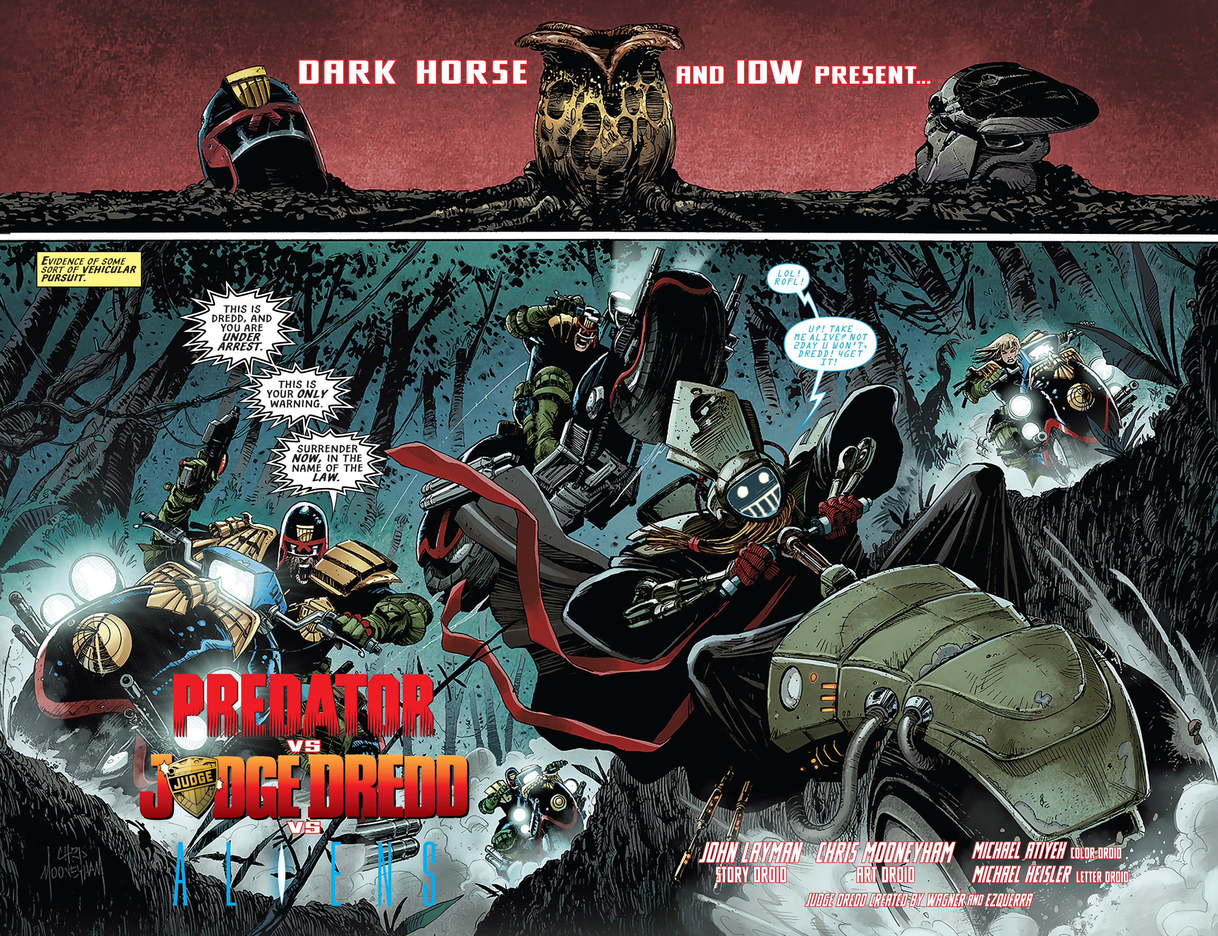 Read online Predator Vs. Judge Dredd Vs. Aliens comic -  Issue #2 - 7