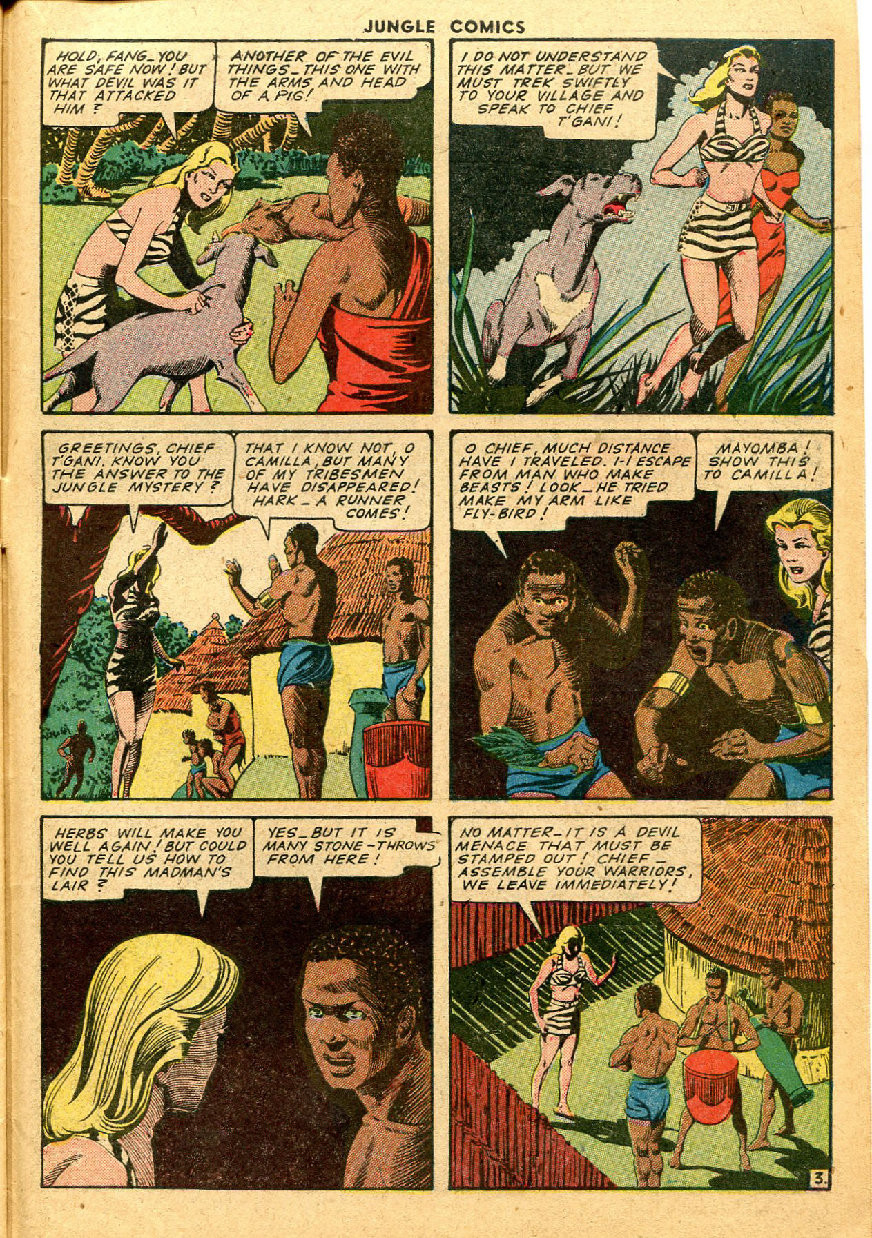 Read online Jungle Comics comic -  Issue #67 - 45