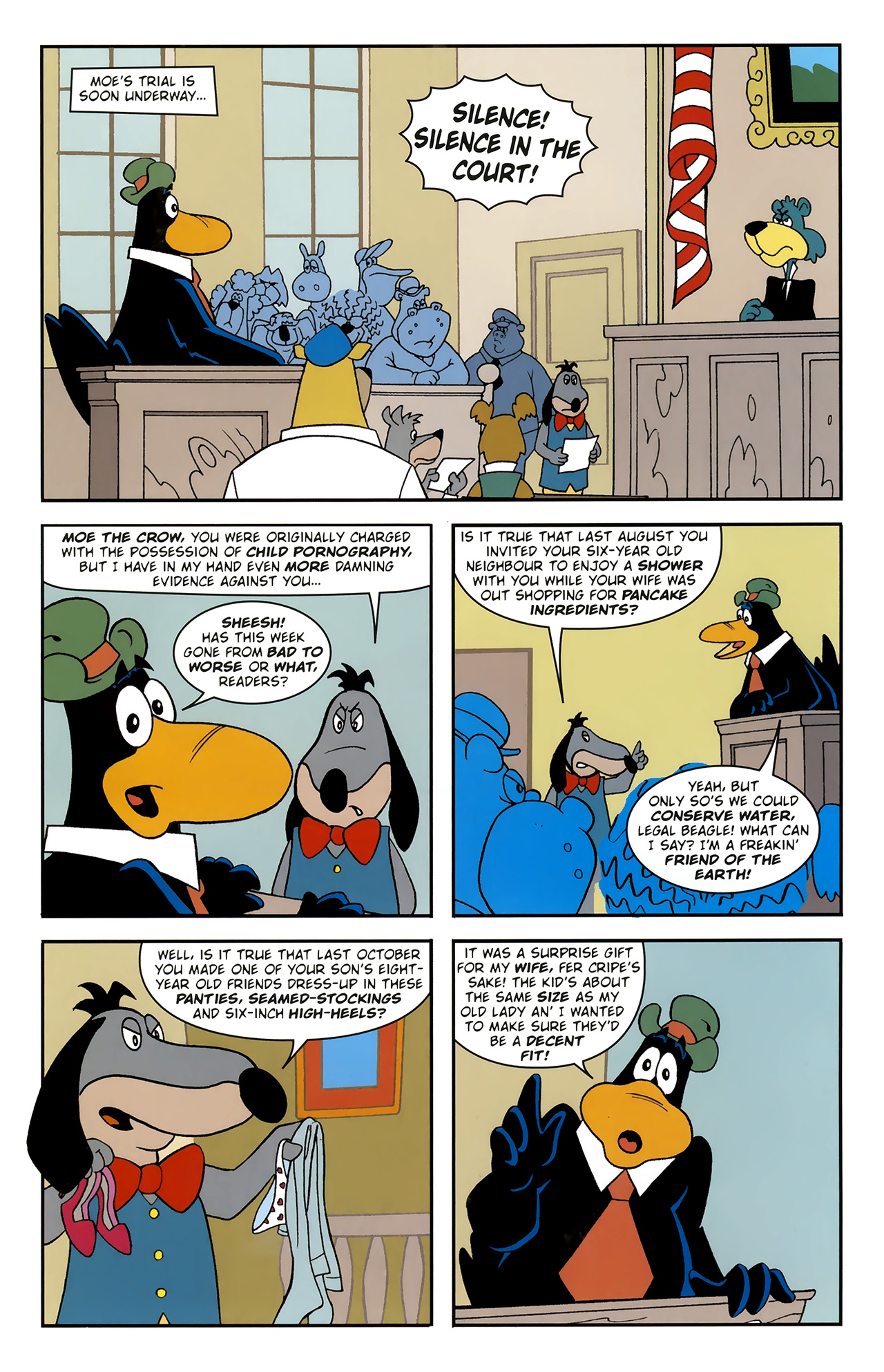 Read online Mark Millar's The Unfunnies comic -  Issue #1 - 6