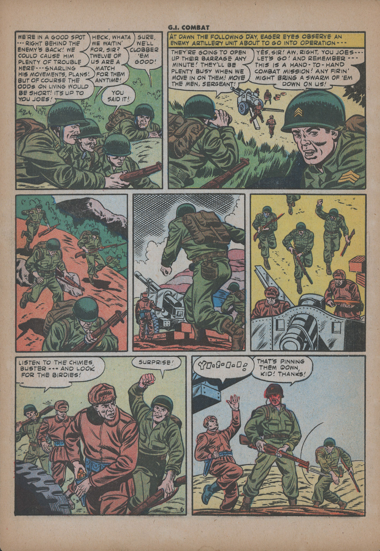 Read online G.I. Combat (1952) comic -  Issue #43 - 8