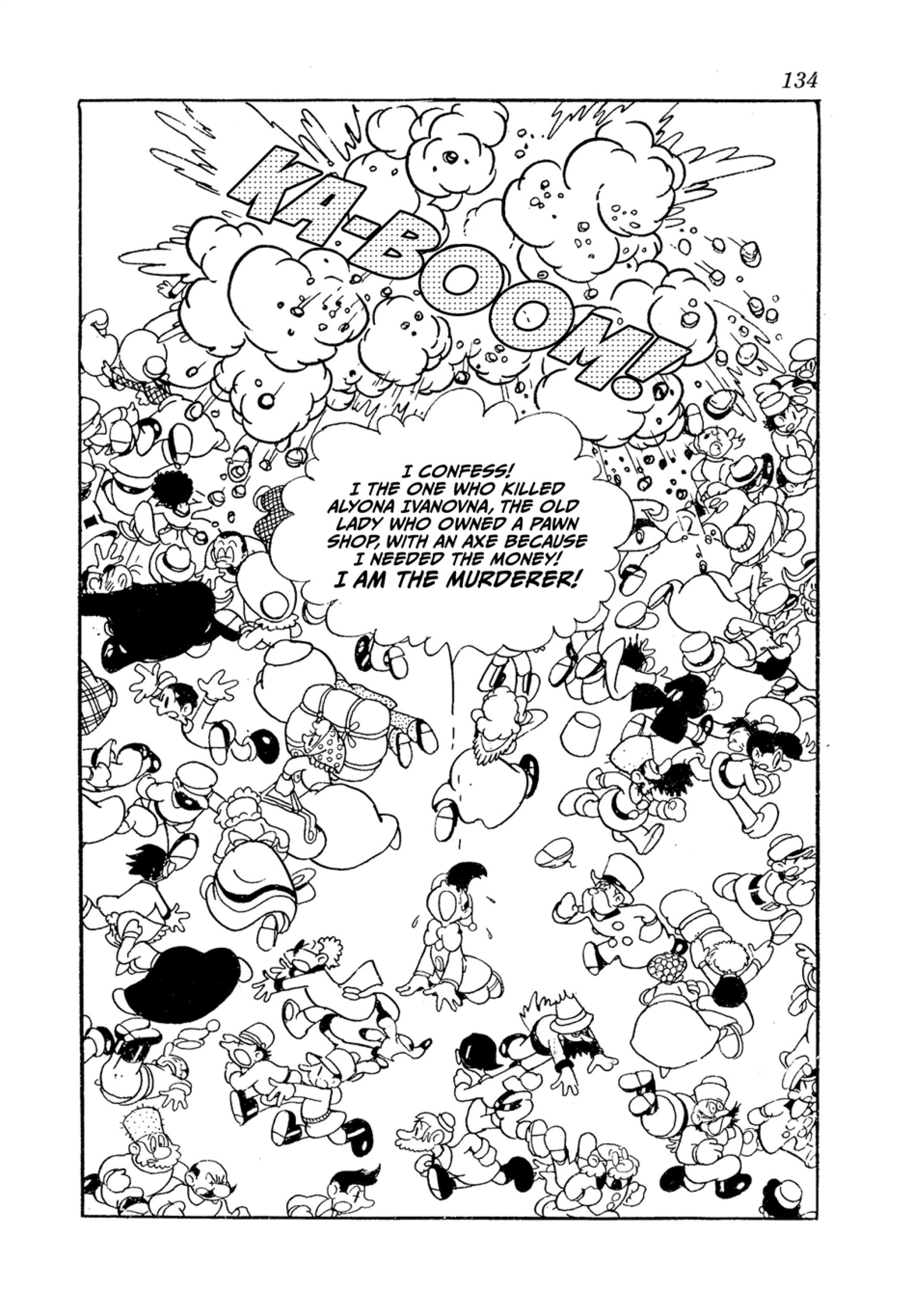 Read online Crime And Punishment comic -  Issue # TPB - 133