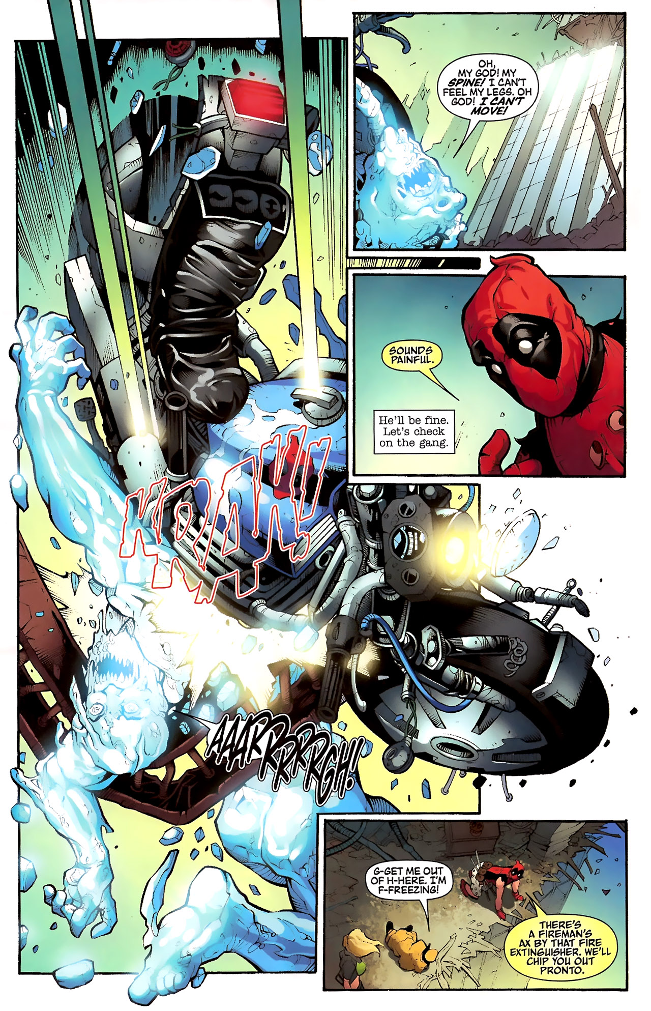 Read online Deadpool: Merc With a Mouth comic -  Issue #11 - 19