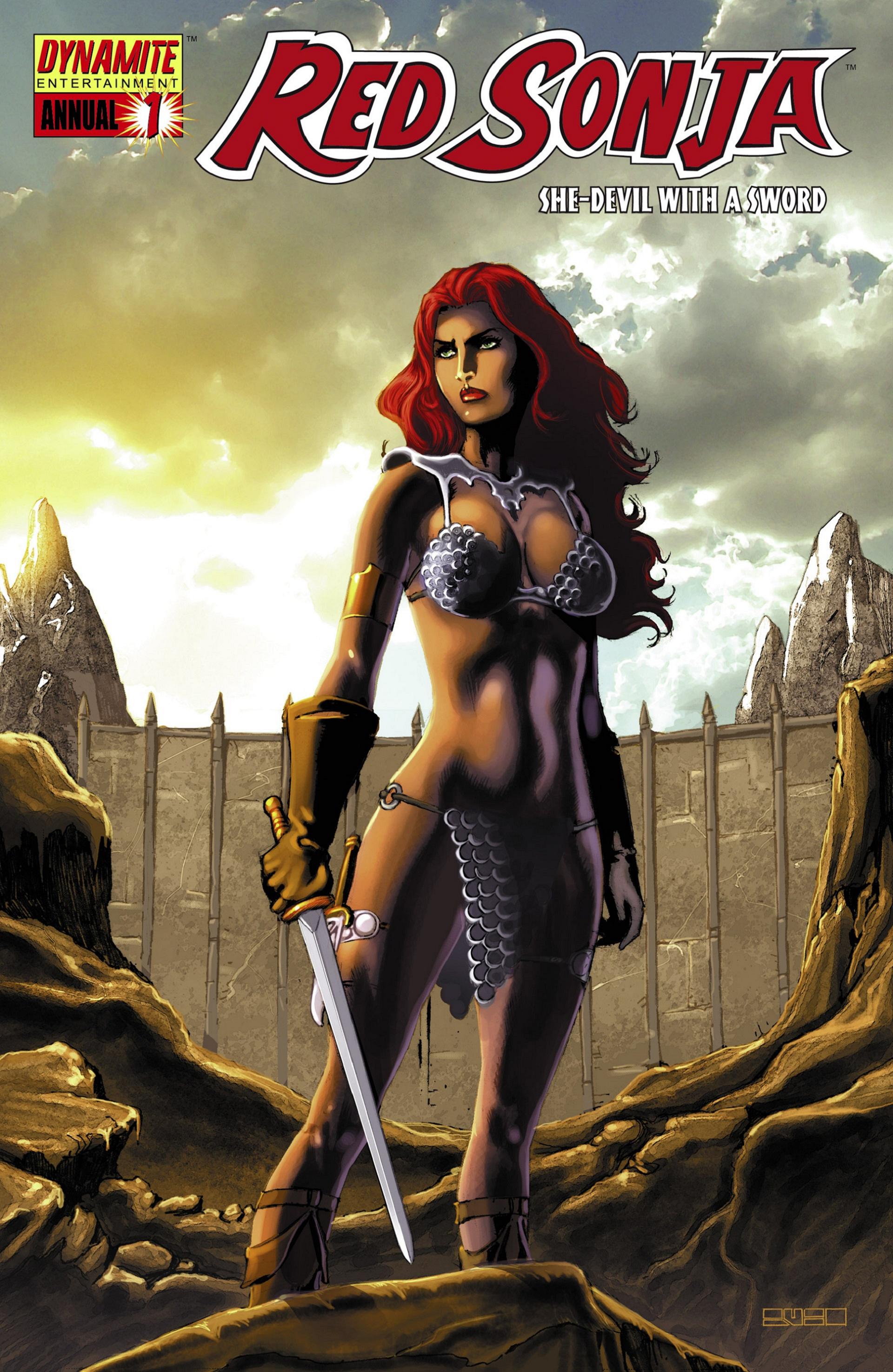 Read online Red Sonja (2005) comic -  Issue # _Annual 1 - 3