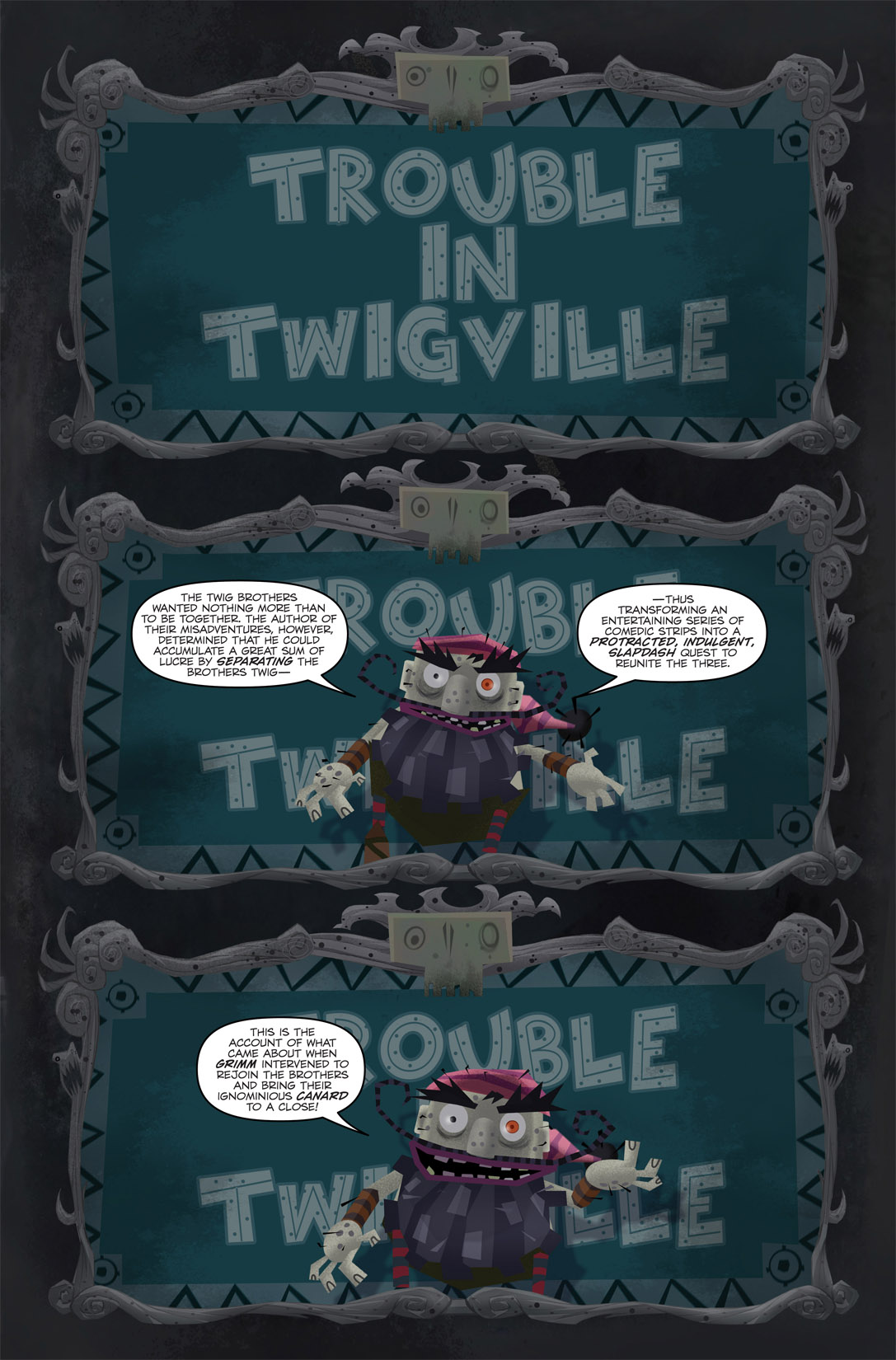 Read online American McGee's Grimm comic -  Issue #5 - 7