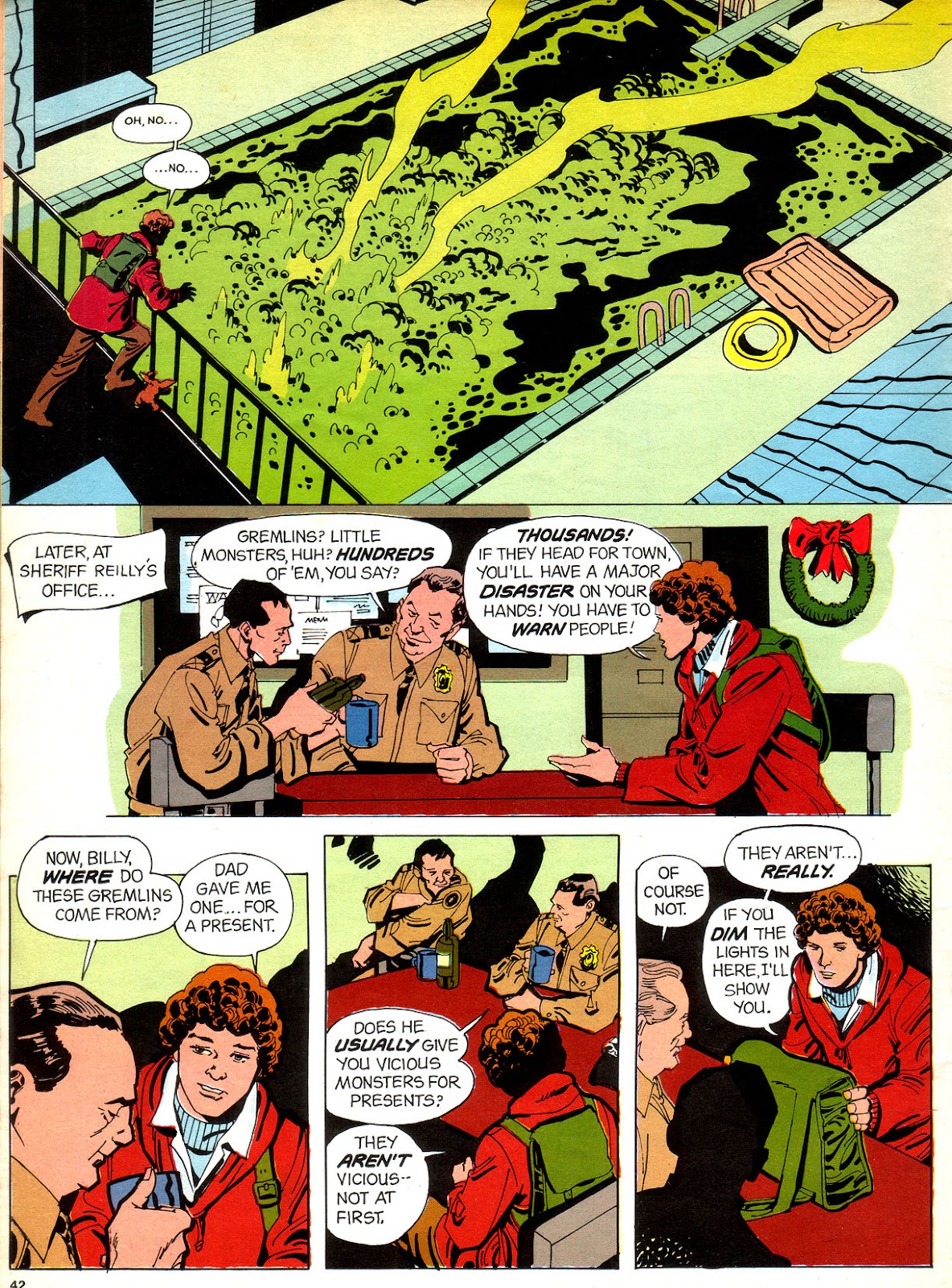 Gremlins: The Official Comic Strip Adaptation issue Full - Page 42